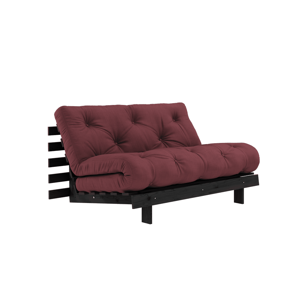 Karup Design ROOTS NOIR LAQUÉ 140X200 W. ROOTS MATELAS BORDEAUX