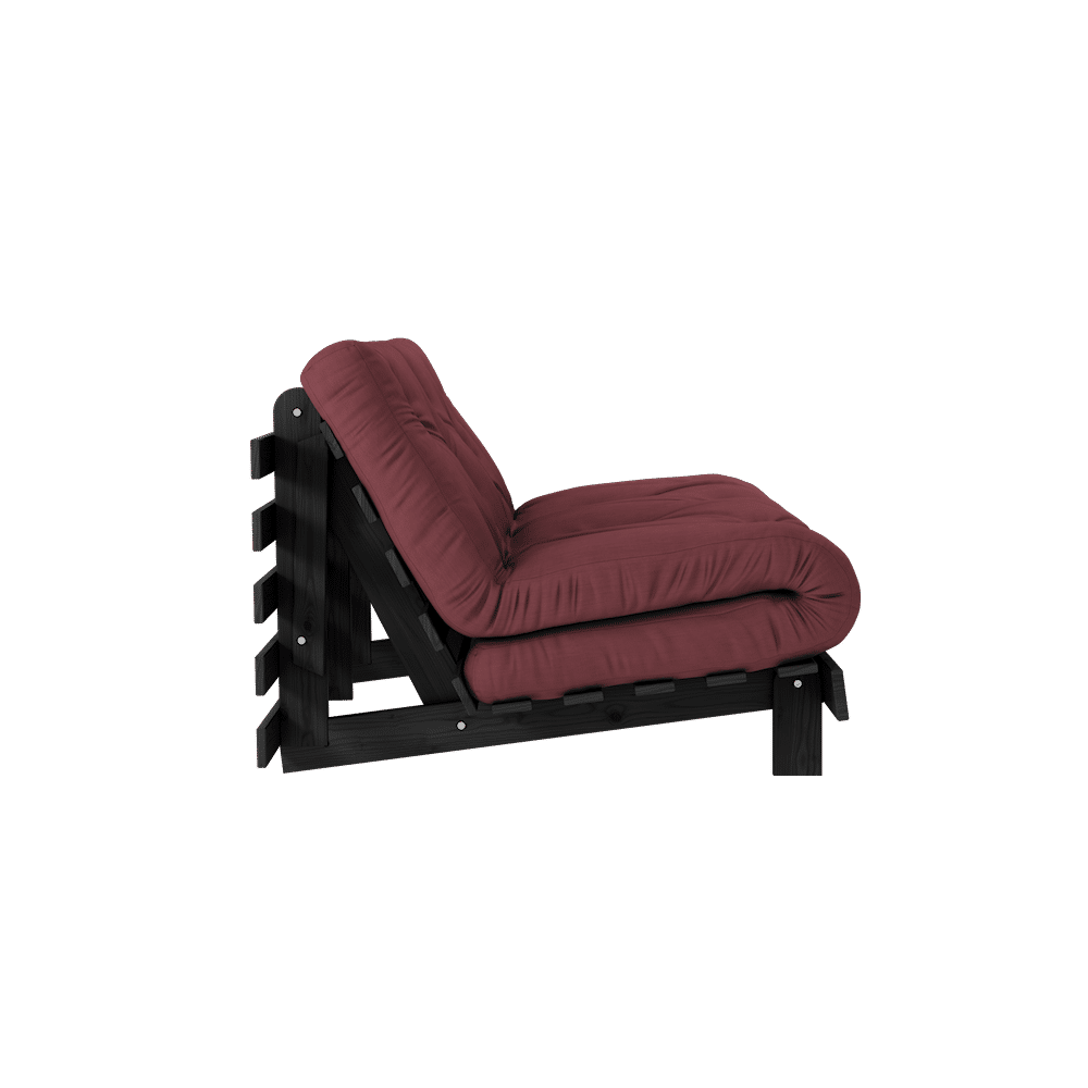 Karup Design ROOTS NOIR LAQUÉ 140X200 W. ROOTS MATELAS BORDEAUX