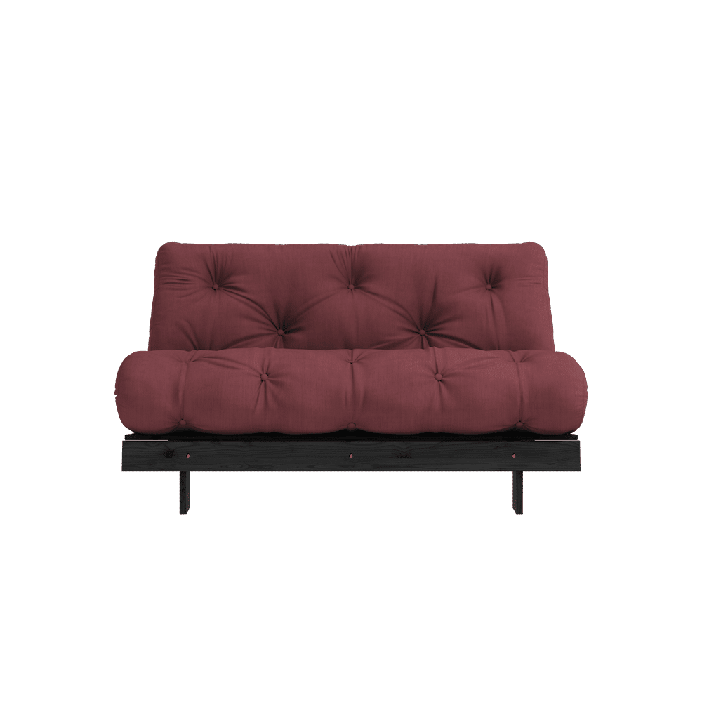 Karup Design ROOTS NOIR LAQUÉ 140X200 W. ROOTS MATELAS BORDEAUX