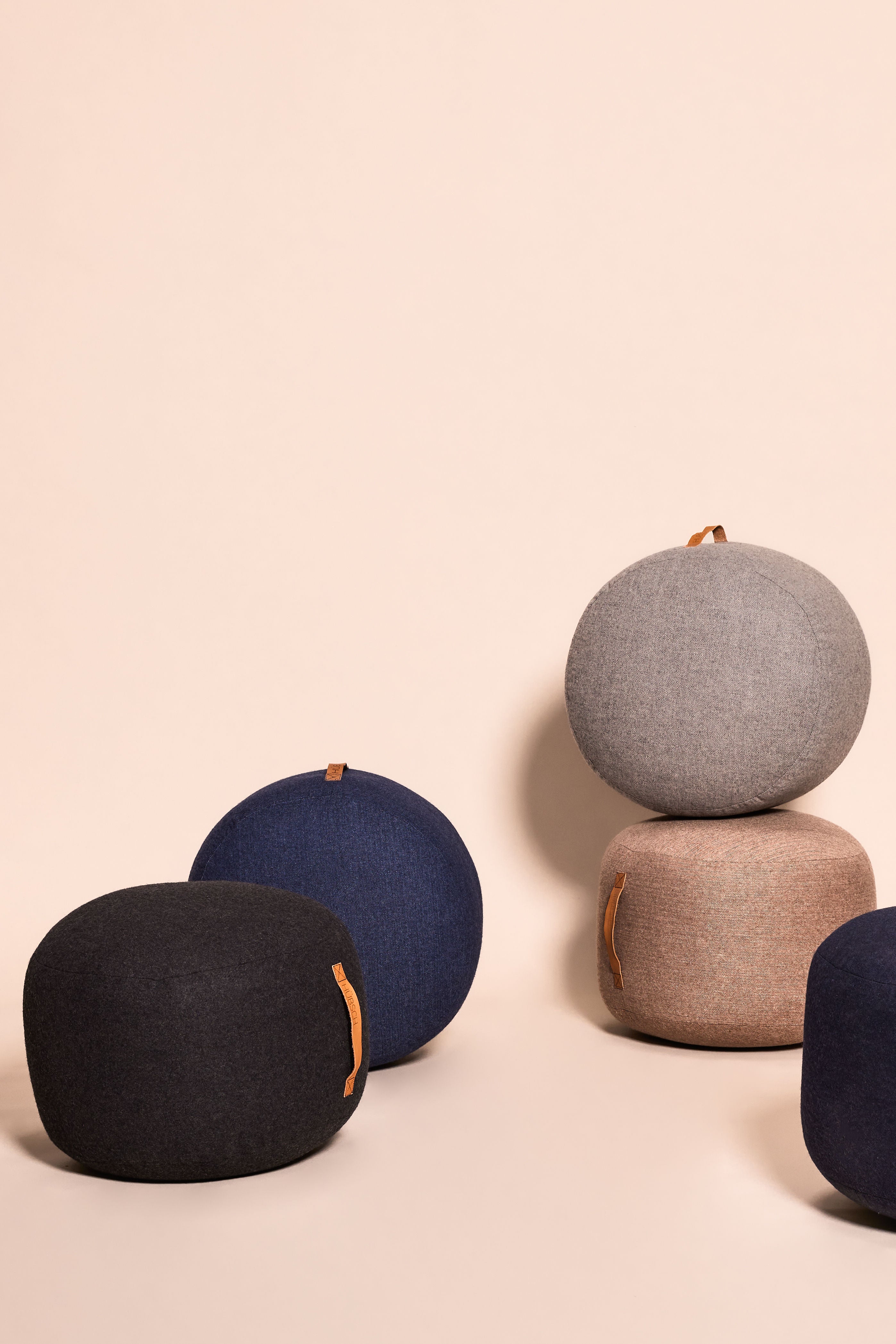 Joli Mochi Poef Ø50 Bruin