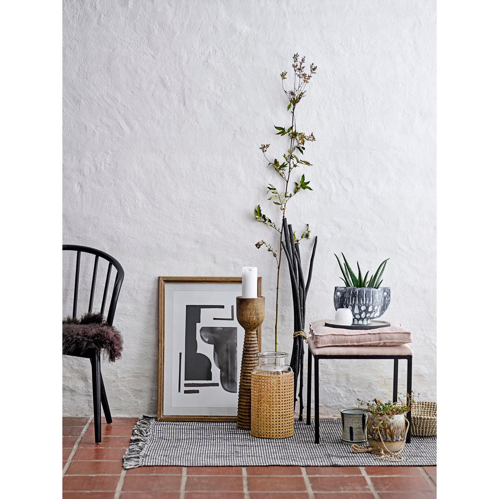 Blooming ville Oney Blumentopf, Blau, Steinzeug