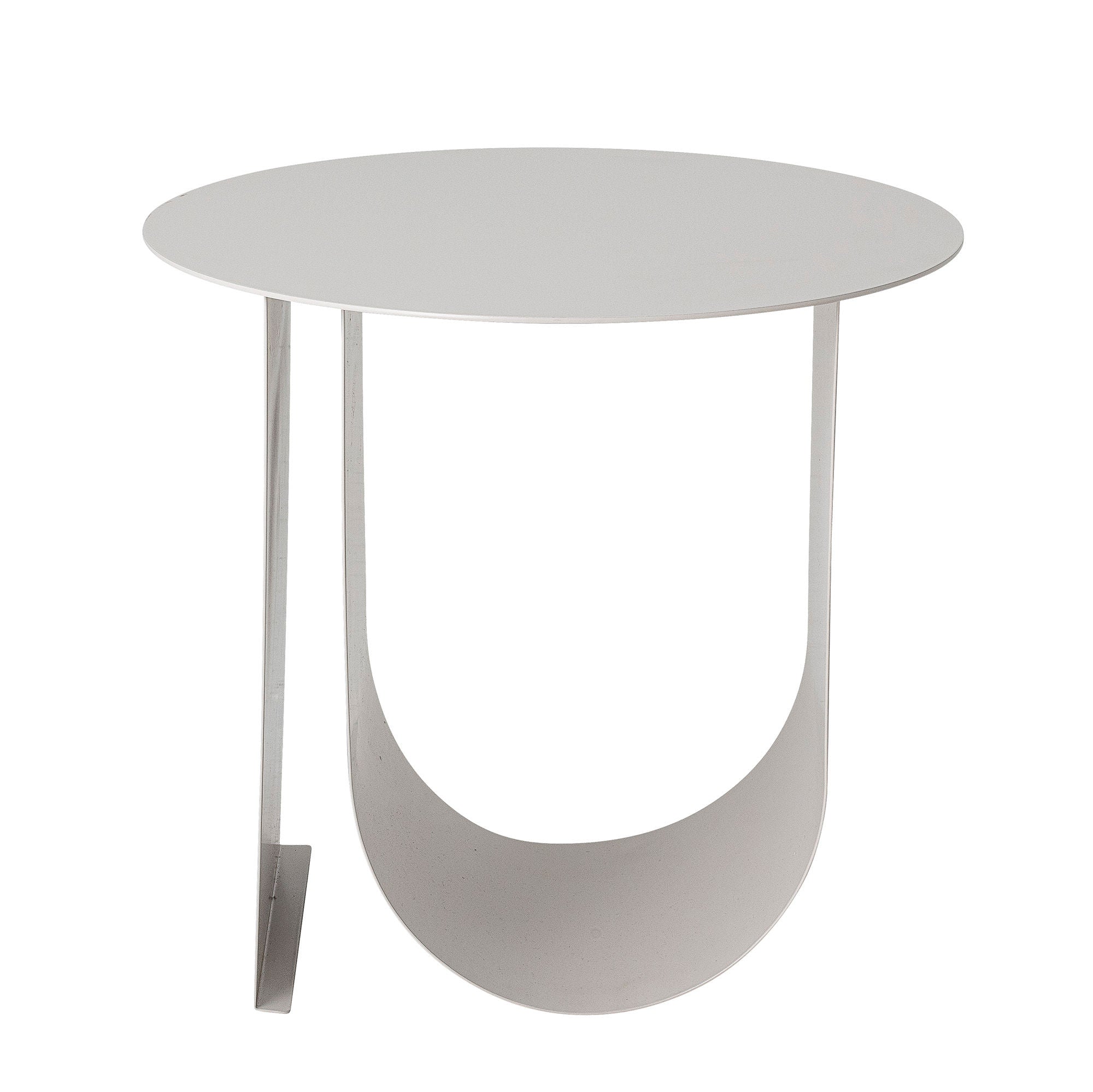 Bloomingville Table d'appoint Cher, Gris, Métal