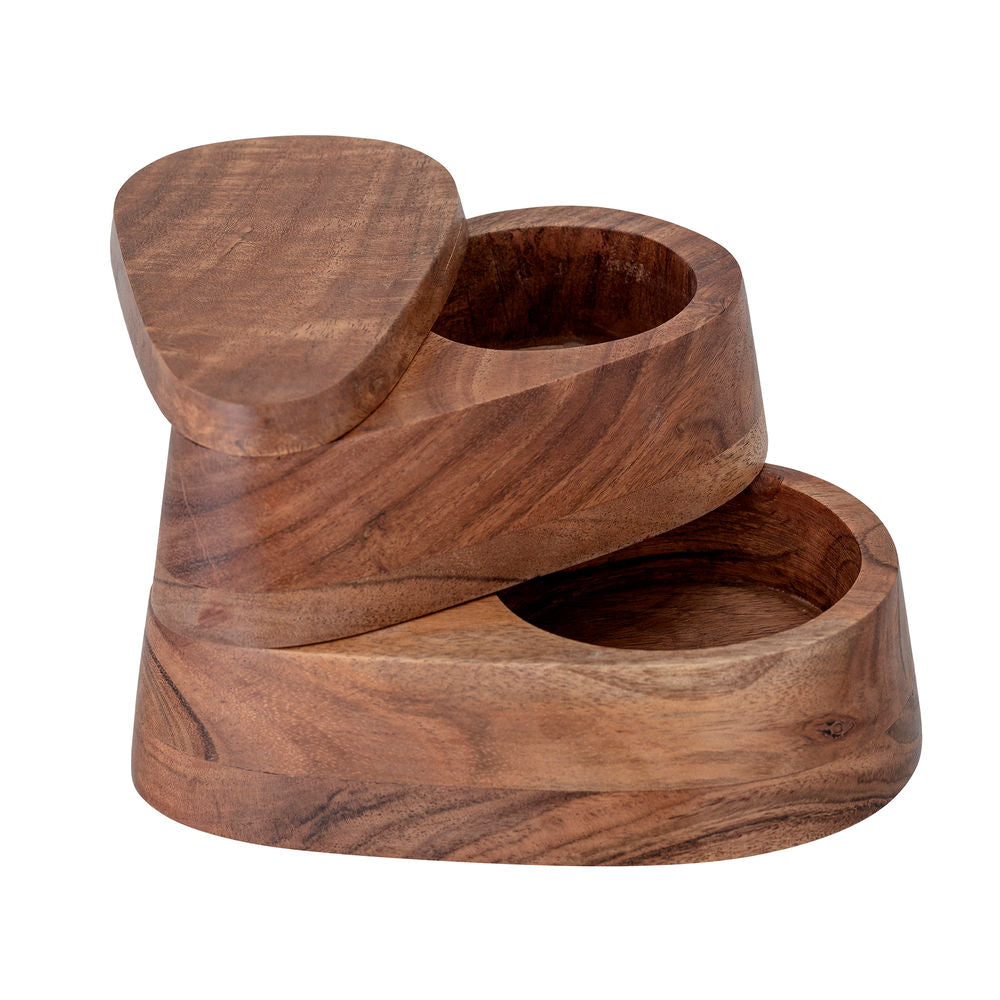 Kreative Sammlung Thymian Pfeffer & Salzglas, Natur, Akazie