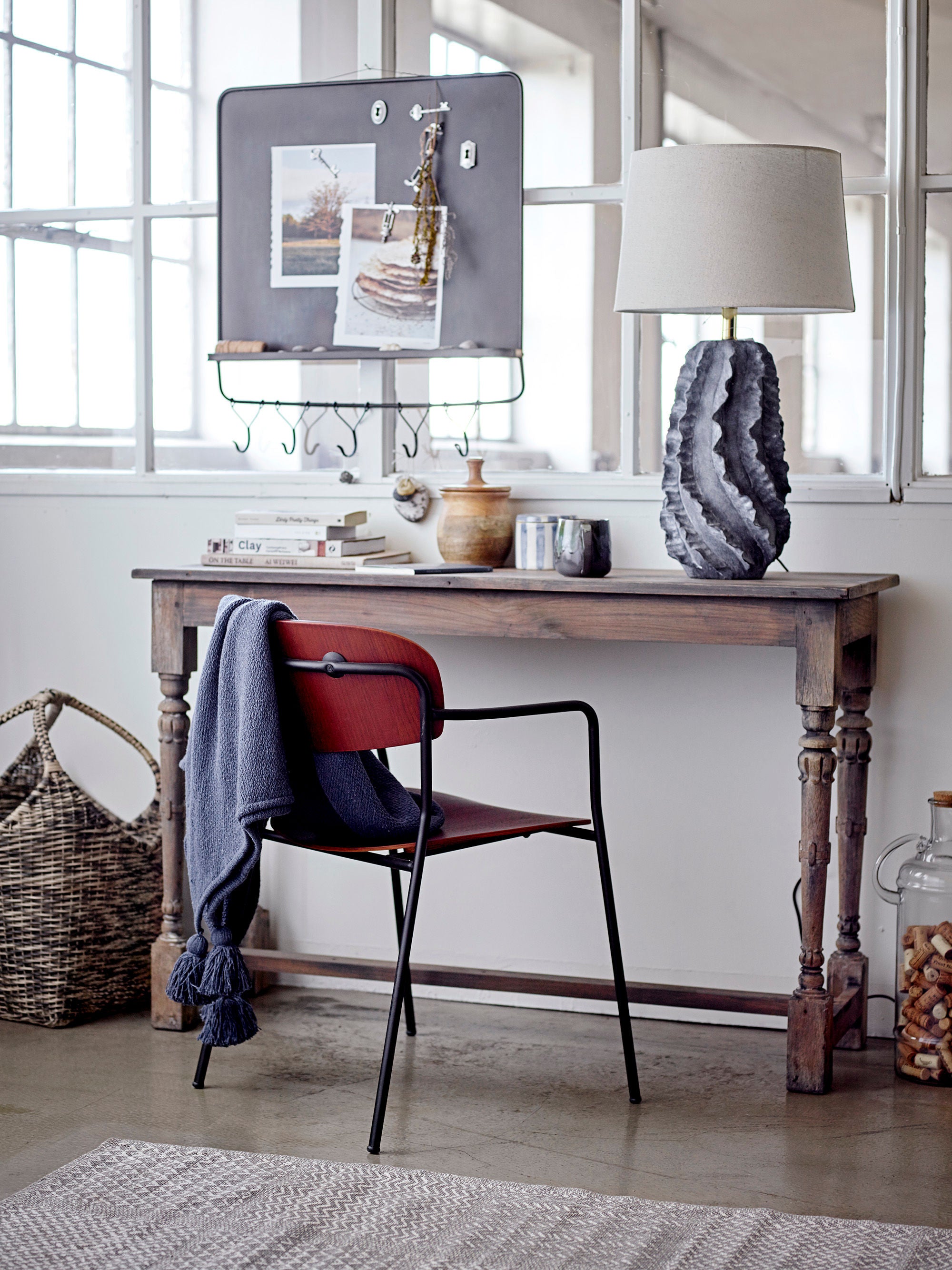 Creative Collection Panier Alanna, Nature, Rotin