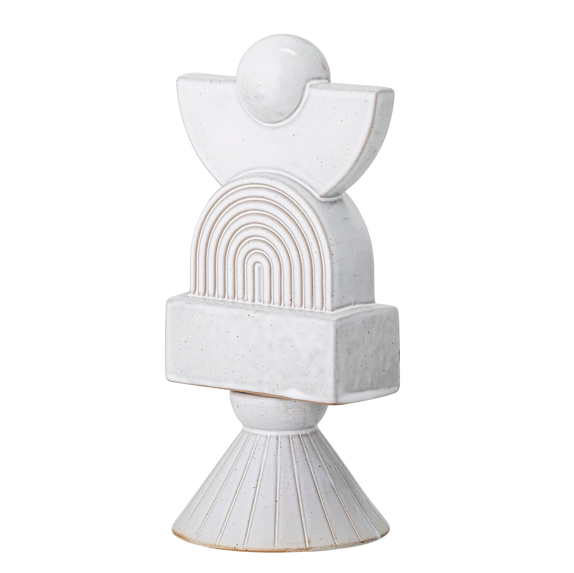 Bloomingville Beatrice Deco, Wit, Steengoed
