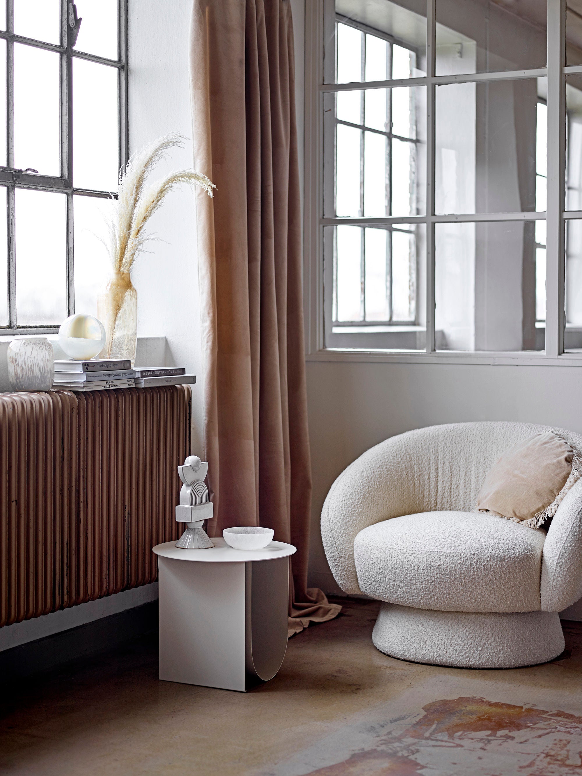 Bloomingville Beatrice Deco, Wit, Steengoed