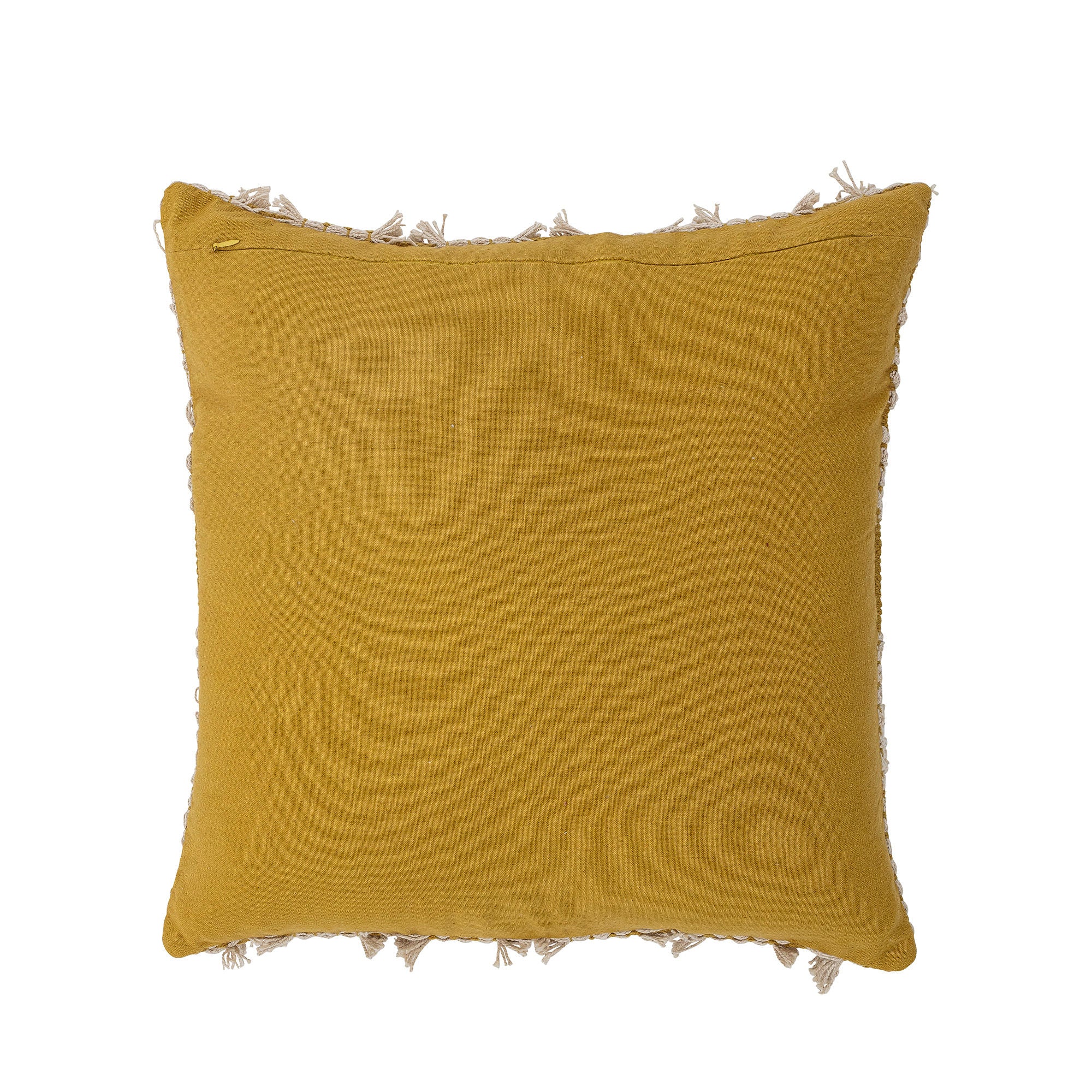 Bloomingville Coussin Cea, Jaune, Coton