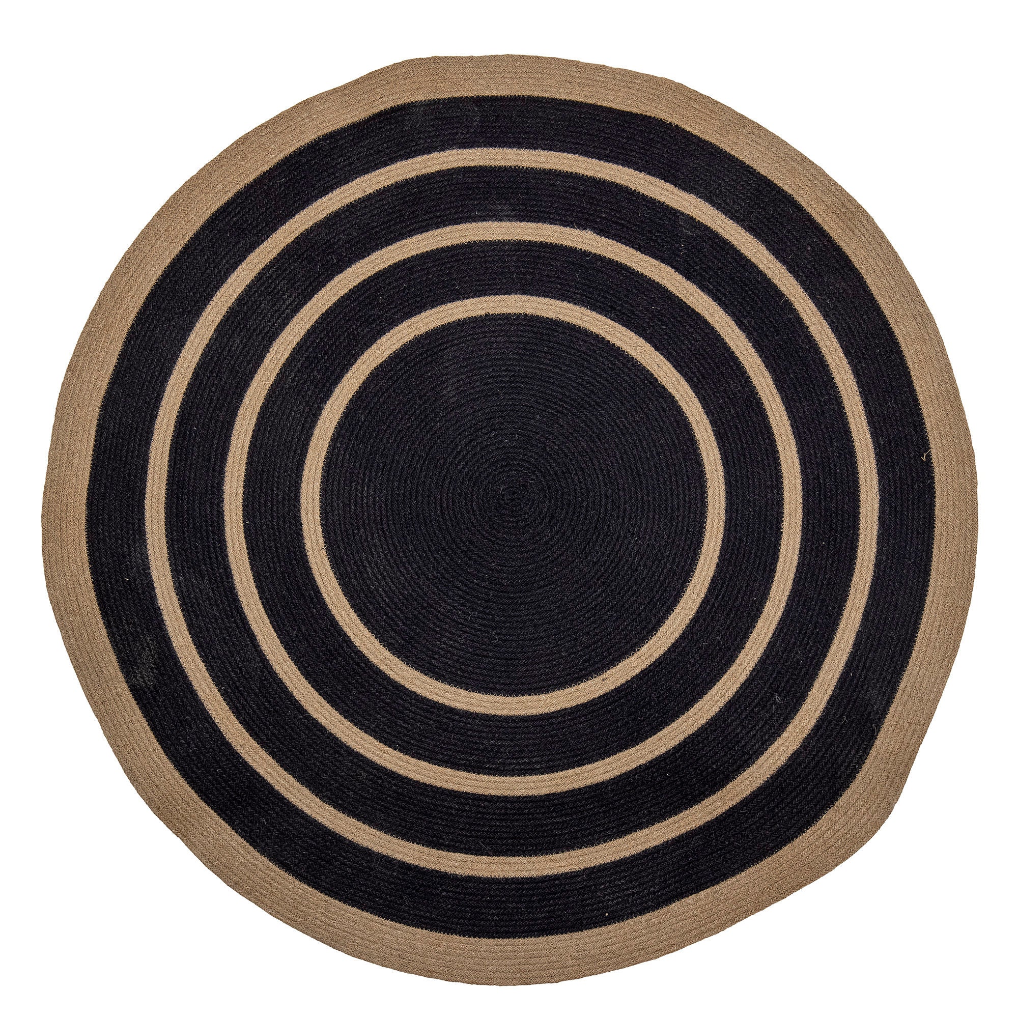 Bloomingville Tapis Lune, Noir, Seagrass