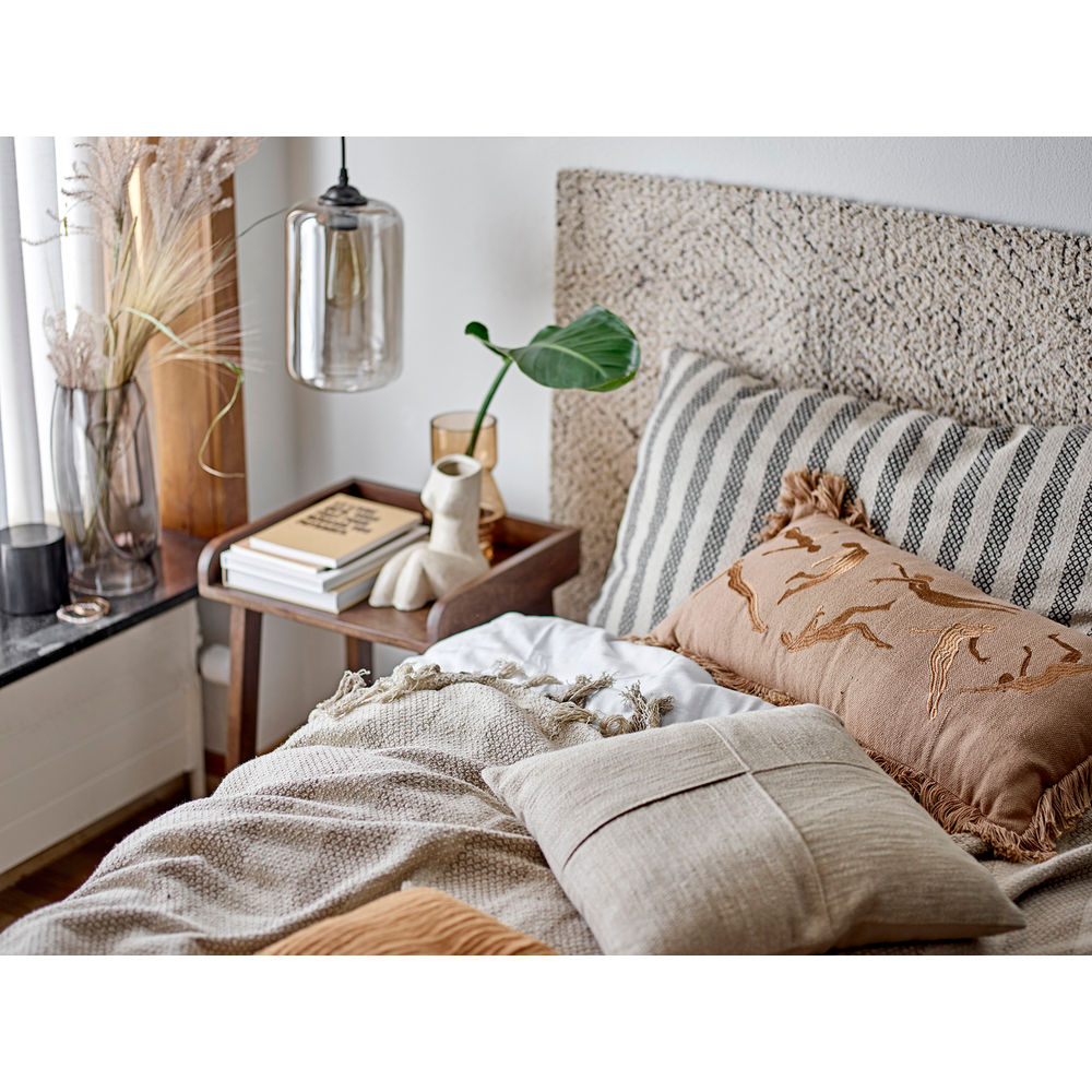 Bloomingville Zalla Vaas, Bruin, Glas