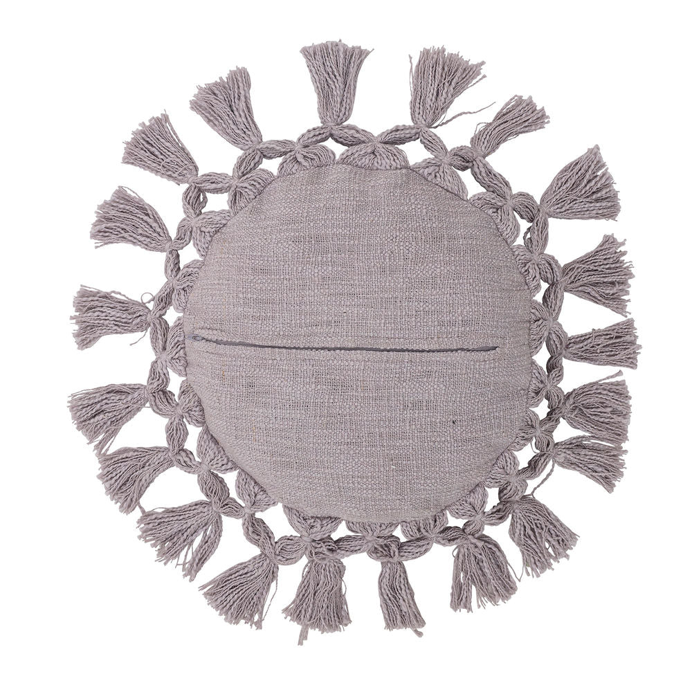 Bloomingville Mini Elinna Oreiller, Violet, Coton