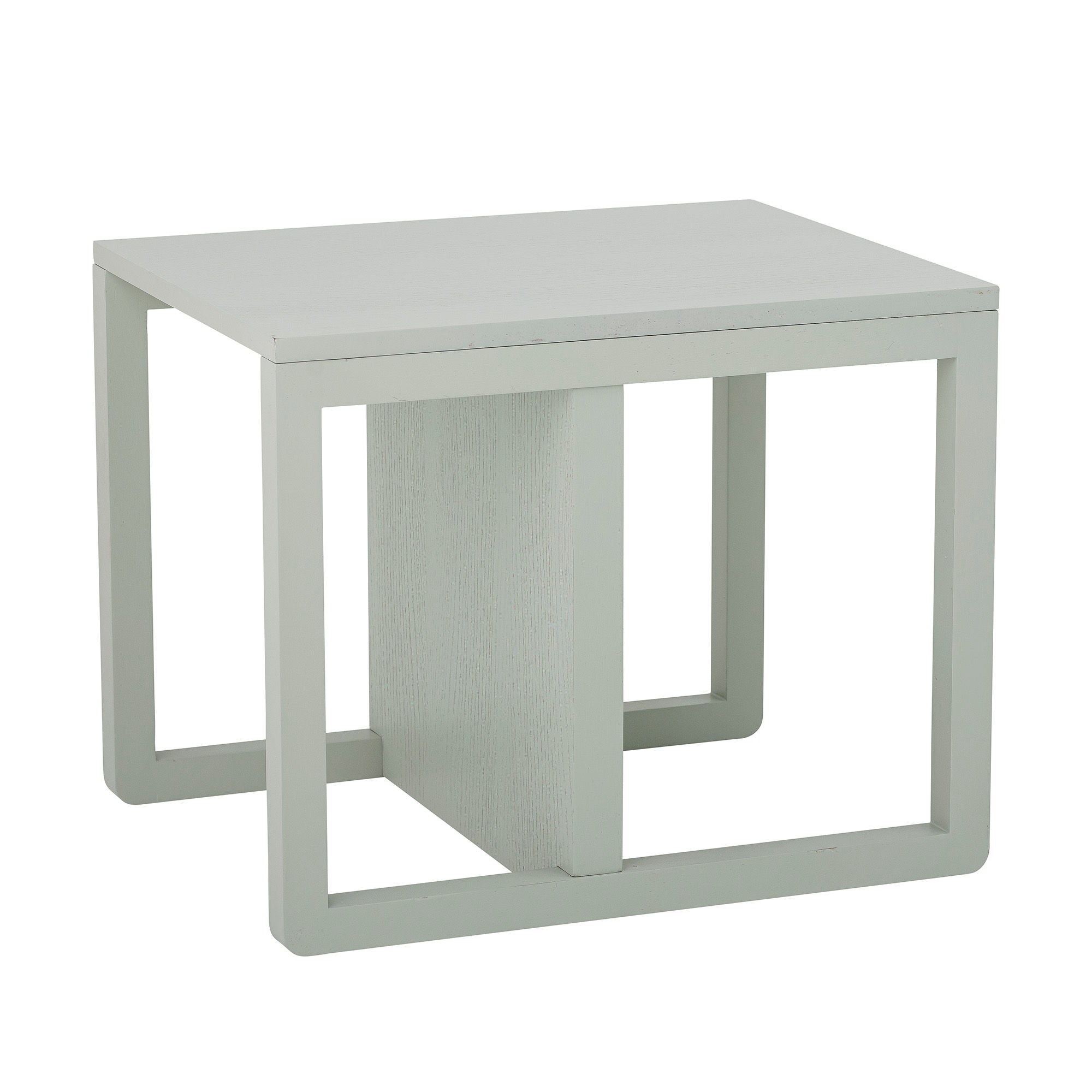 Bloomingville Silla Multiusos MINI Nan, Verde, Roble