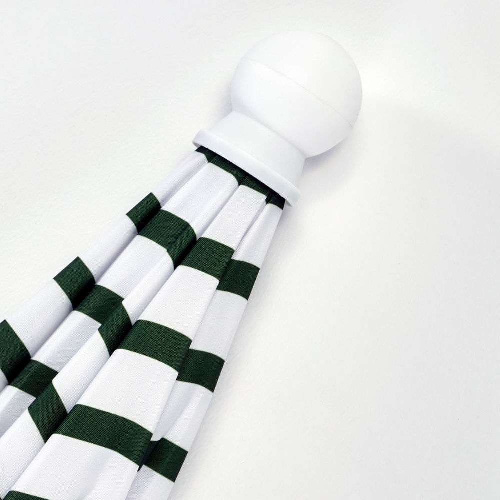 Hausarzt Strand oder Garten Sonnenschirm, Oktogon, Grün/Weiß