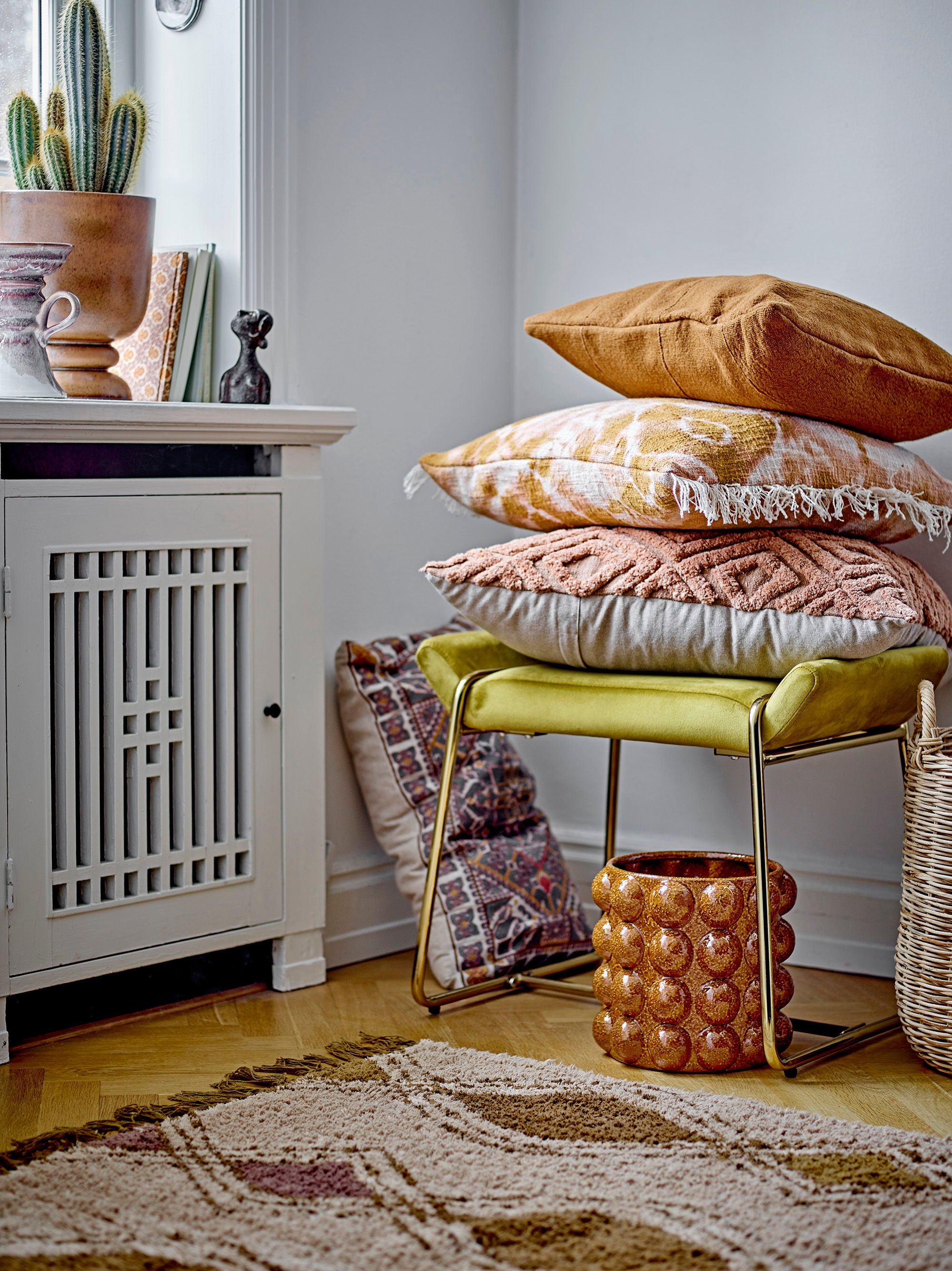 Bloomingville Isadora Vloerkleed, Natuur, Katoen