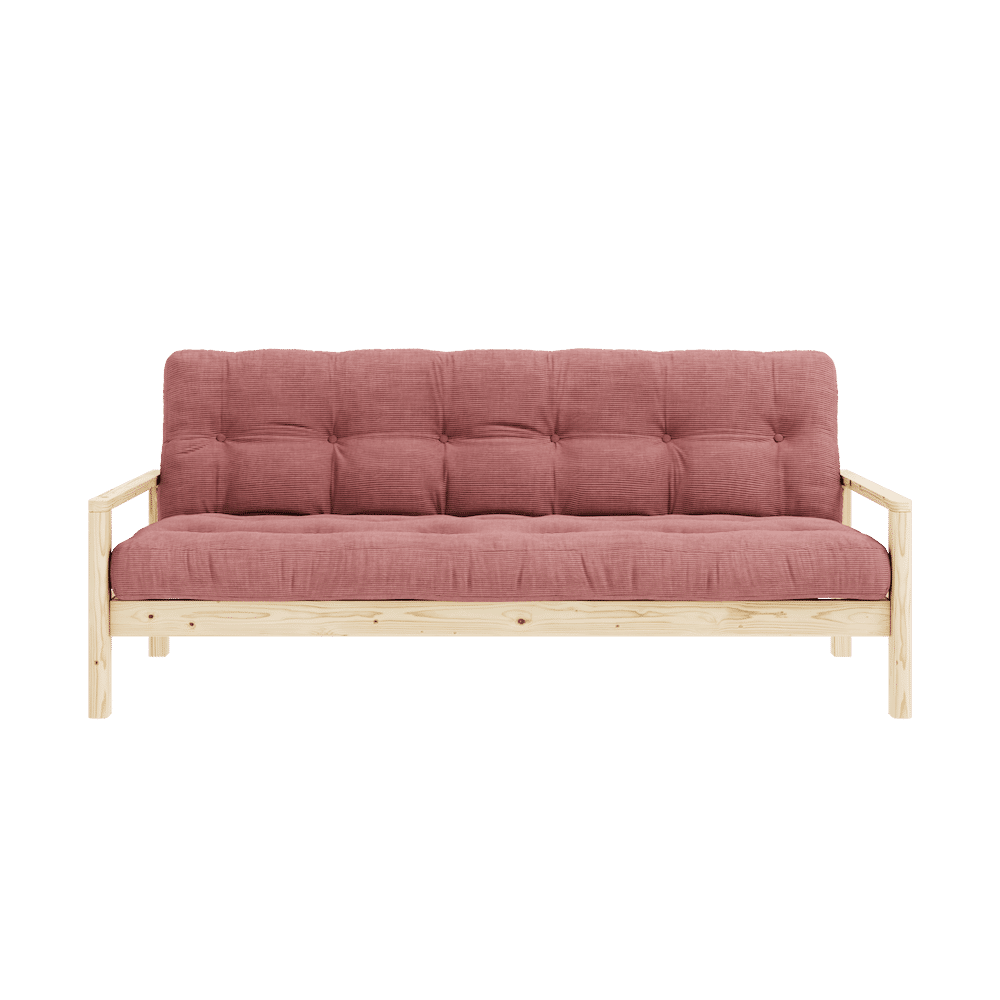 Designer BOUTON CLAIR LAQUÉ W. MATELAS MIXTE 5 COUCHES SORBET