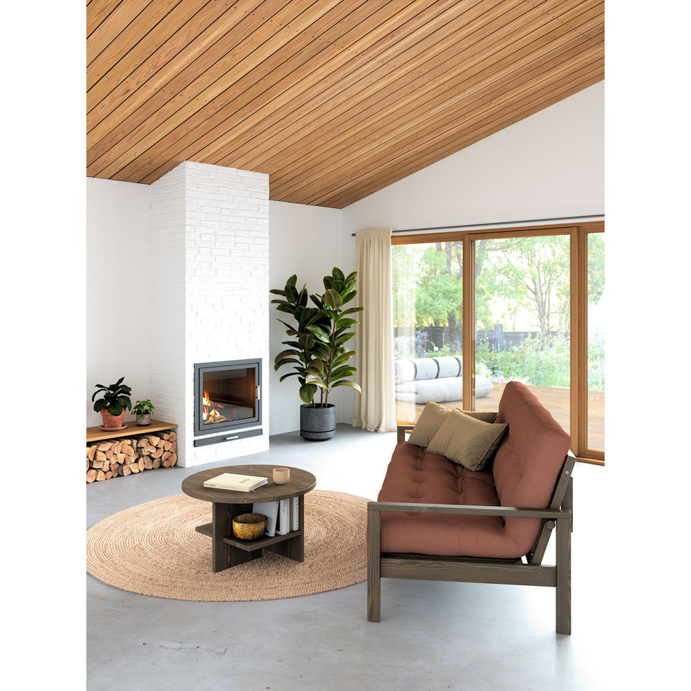 Designer BOUTON CLAIR LAQUÉ W. MATELAS MIXTE 5 COUCHES SORBET