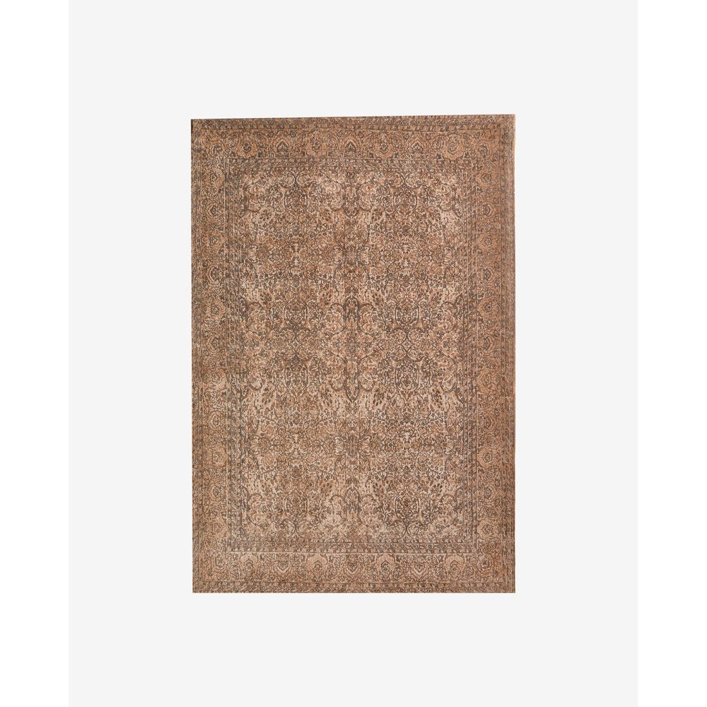 Nordal A/S KARMA tapis tissé, pêche/nude/gris