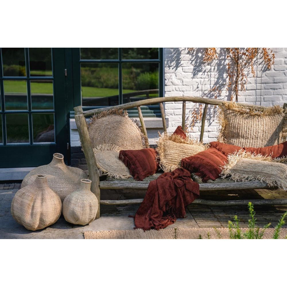 Bazar Bizarre The Oh My Gee Kissen bezug-Bordeaux Velvet-60x60