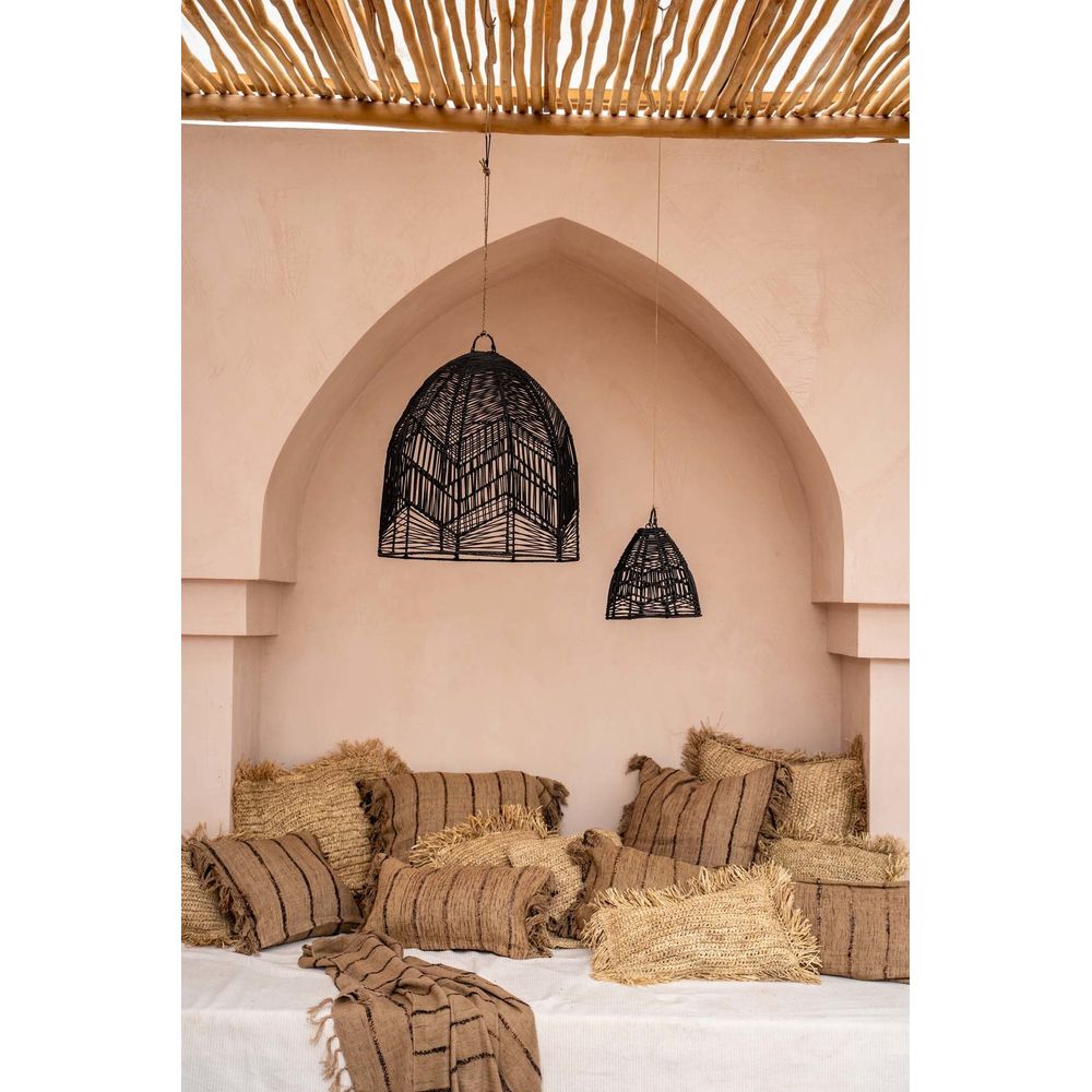 Bazar Bizarre The Oh My Gee Kissen bezug-Beige Black-60x60