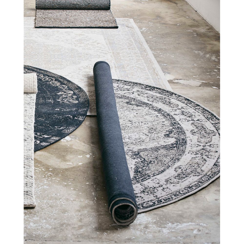 Nordal Alfombra tejida A/S VENUS, gris polvo