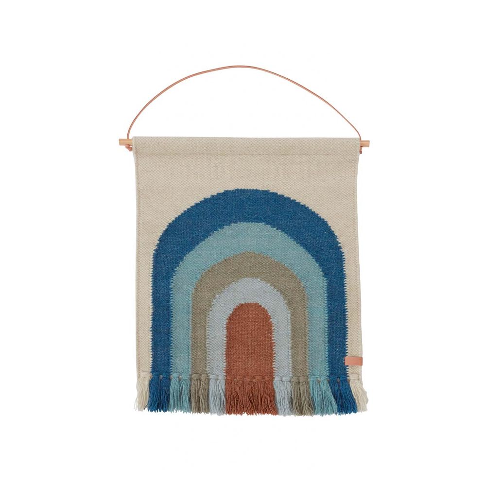 OYOY MINI Folgen Sie dem Regenbogen Mini-Wanddecke-Blass Blau