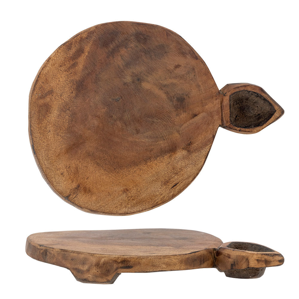 Creative Collection Tara dienblad, bruin, teruggewonnen hout