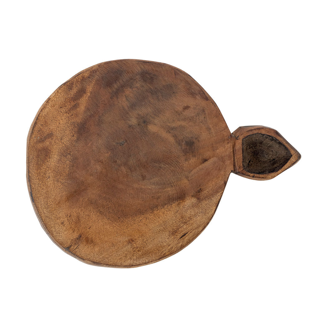 Creative Collection Tara dienblad, bruin, teruggewonnen hout
