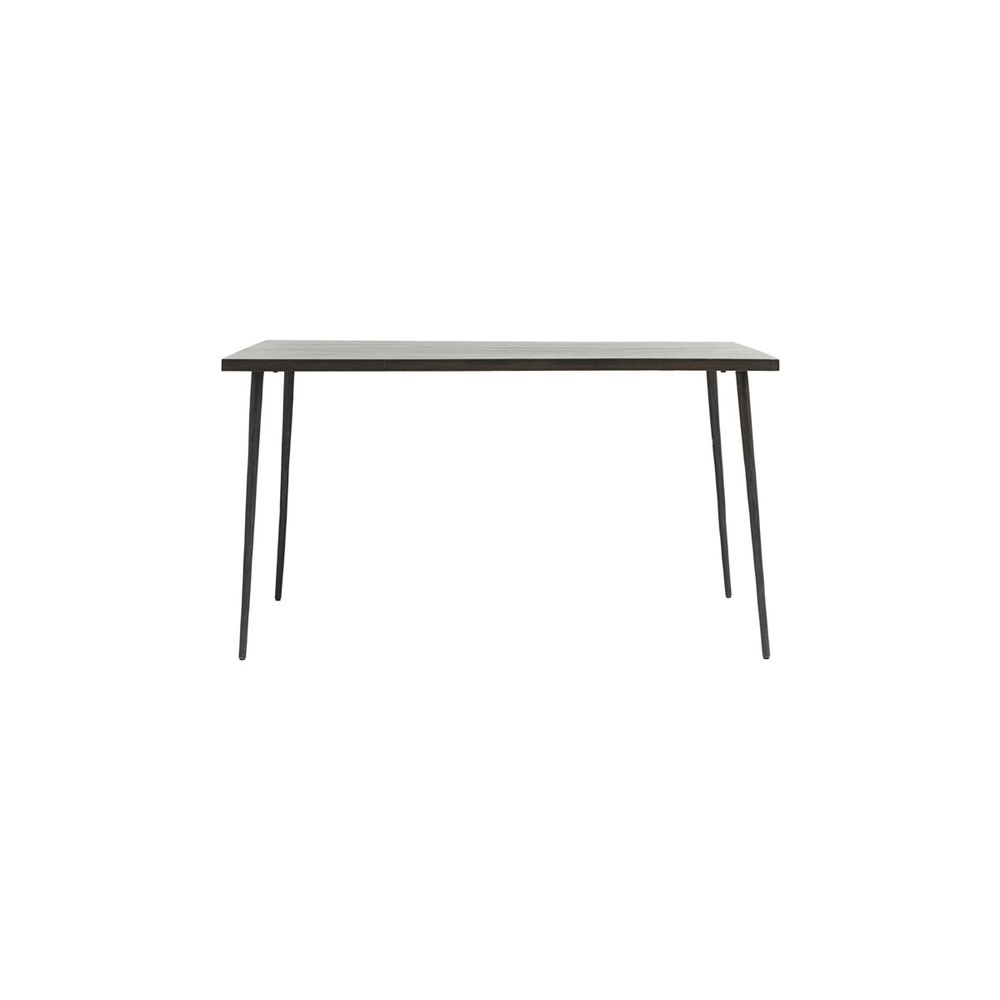 House Doctor Table à manger, Slated, Noir