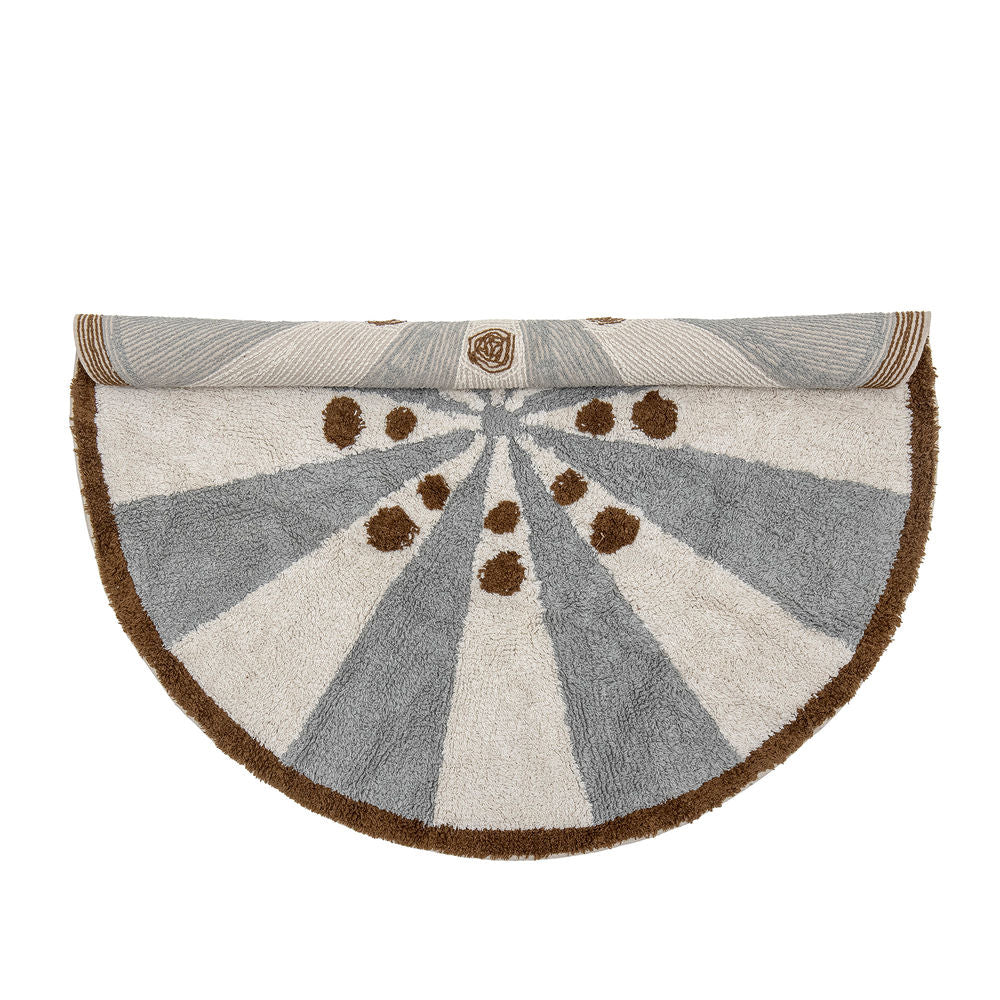 Bloomingville Tapis d'ancre MINI, Bleu, Coton