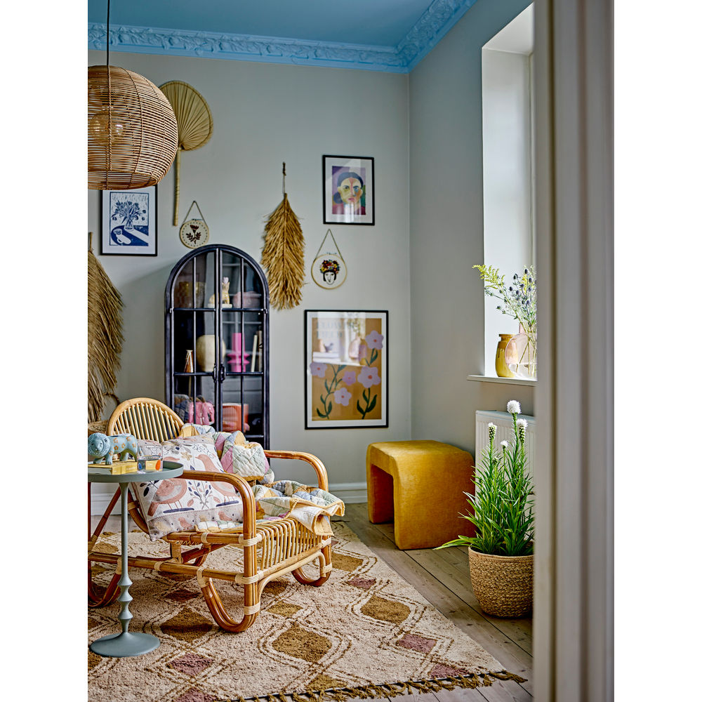 Couette Bloomingville Crewe, Jaune, OEKO-TEX coton®