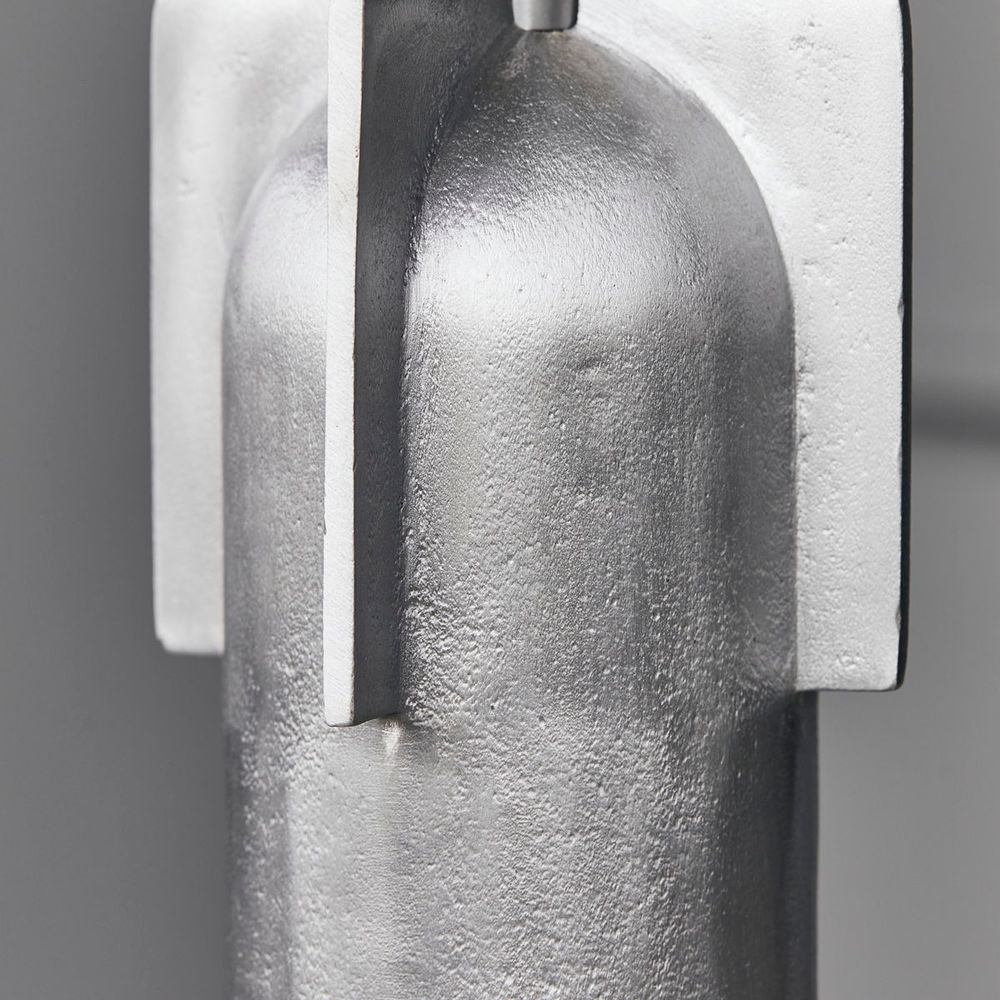 Hausarzt lampe, Akola, Silber gebürstet