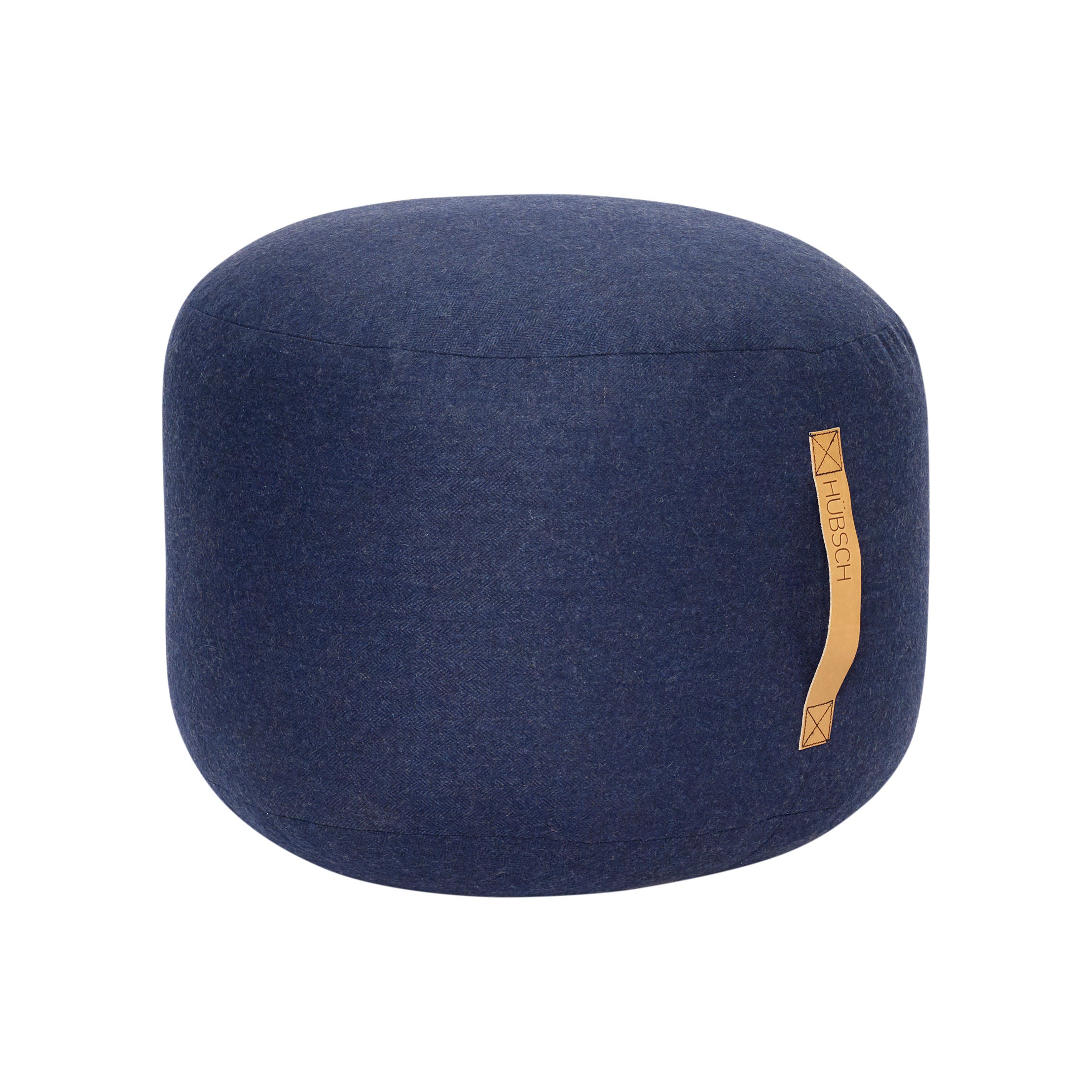 Hübsch Mochi Poef Ø50 Bleu