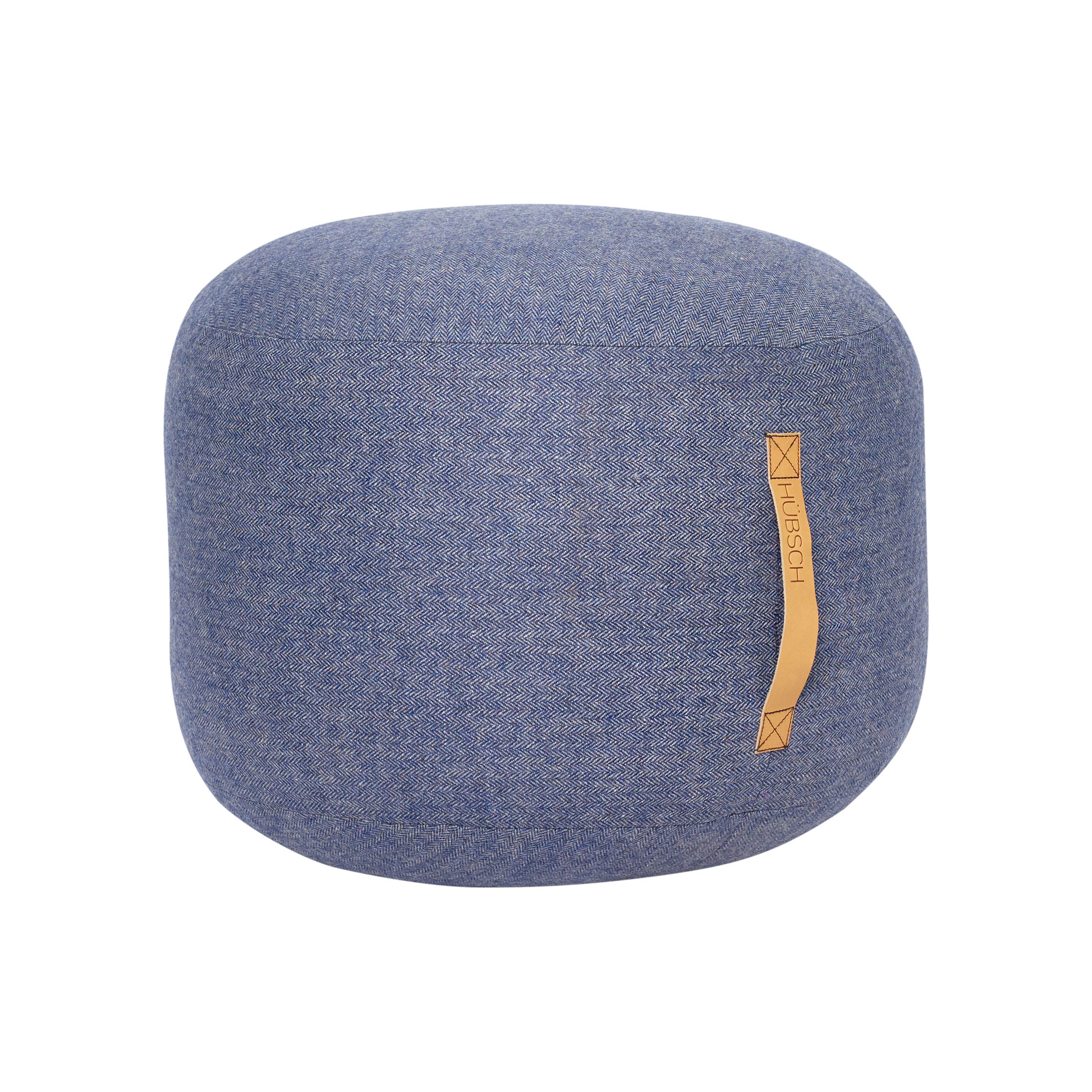 Hübsch Mochi Poef Ø50 Hellblau
