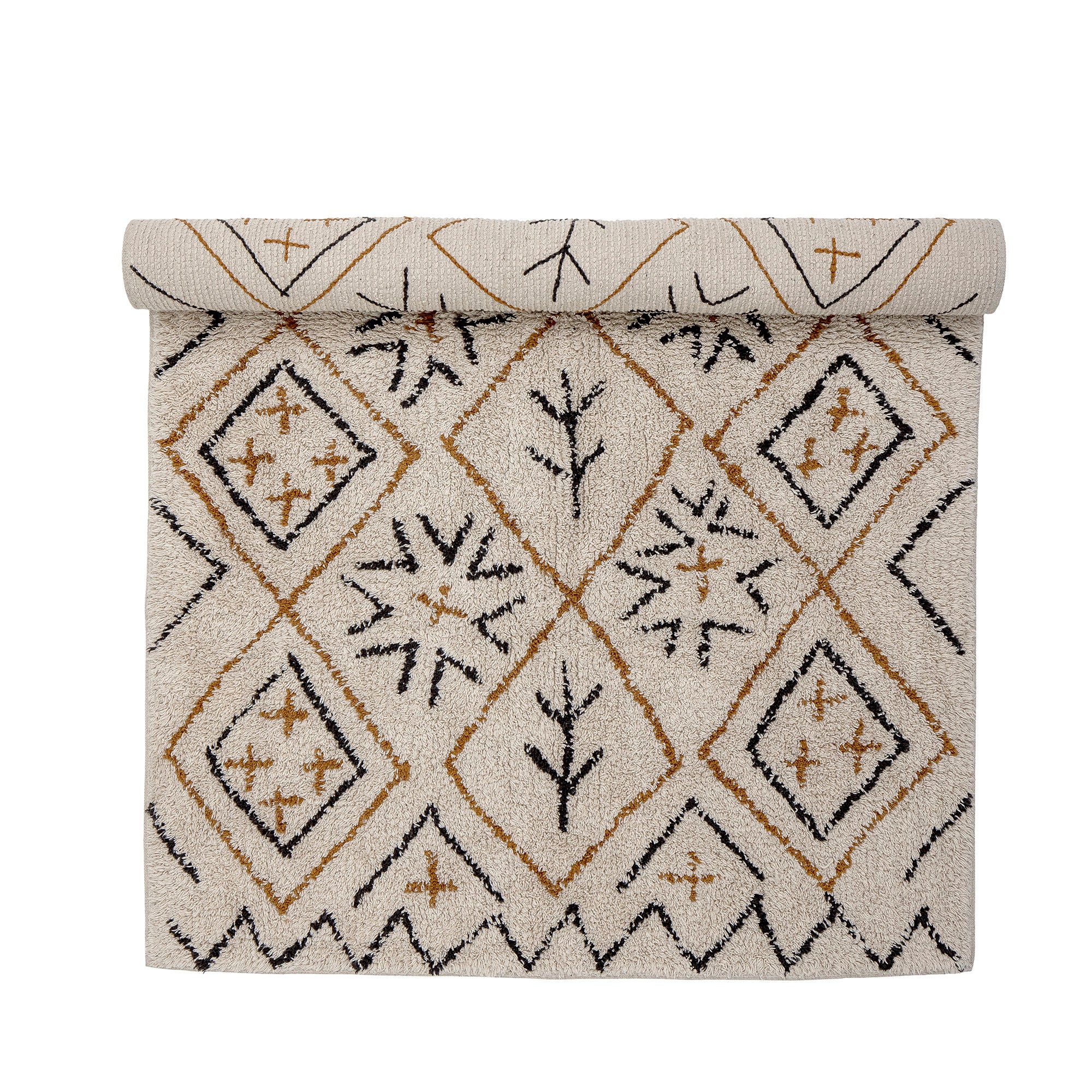 Bloomingville Tapis Jaida, Nature, Coton