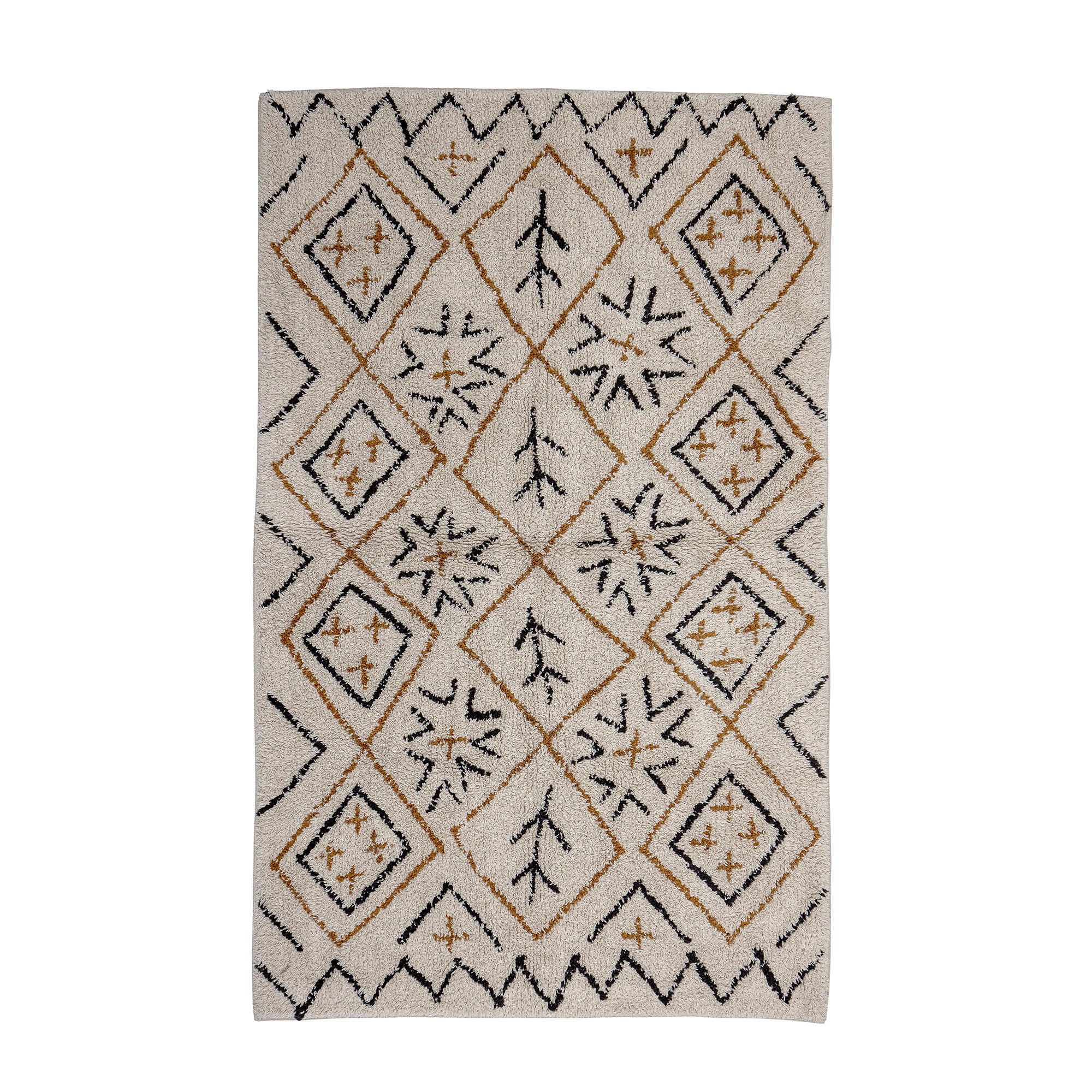 Bloomingville Tapis Jaida, Nature, Coton