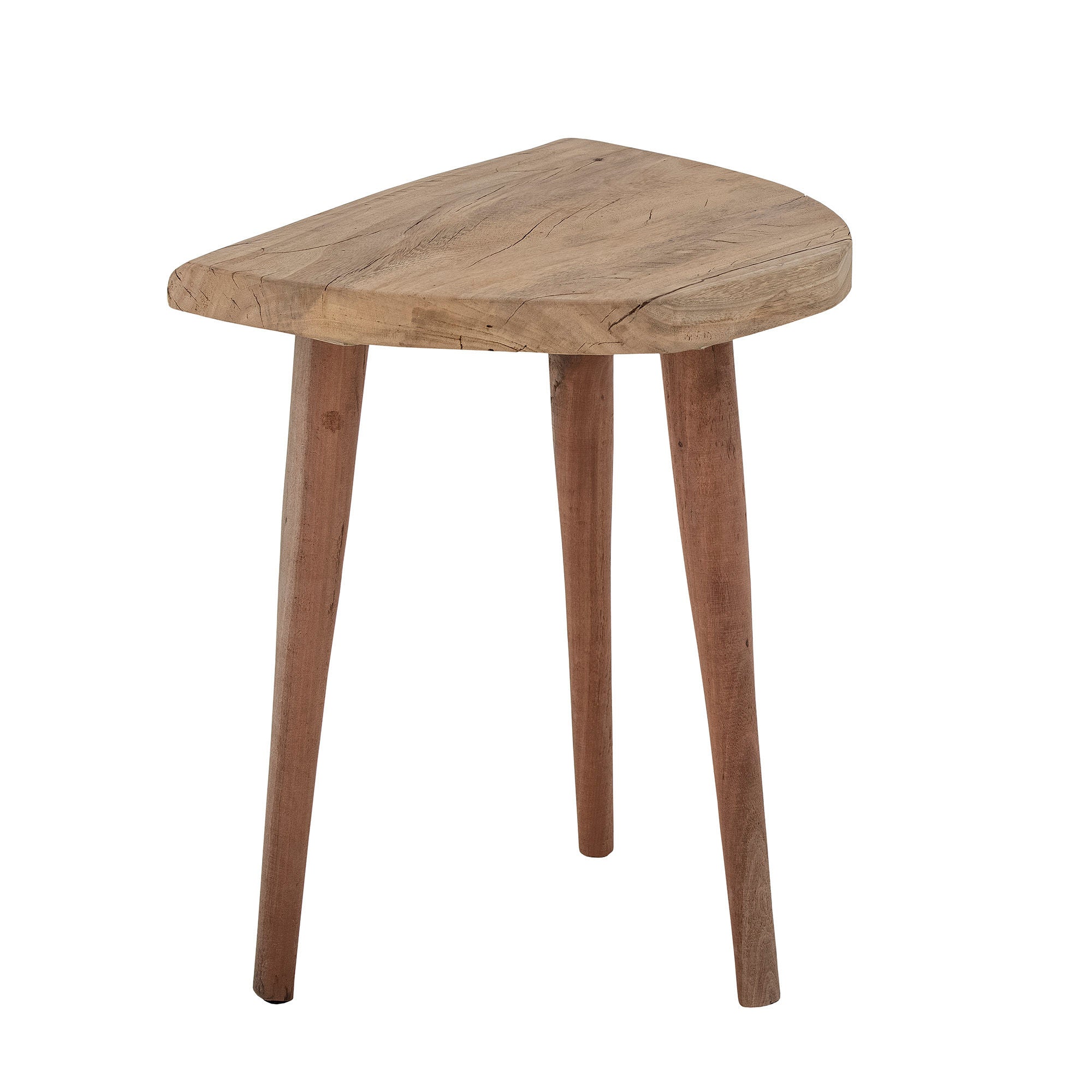 Creative Collection Table d'appoint Tudor, bois naturel récupéré