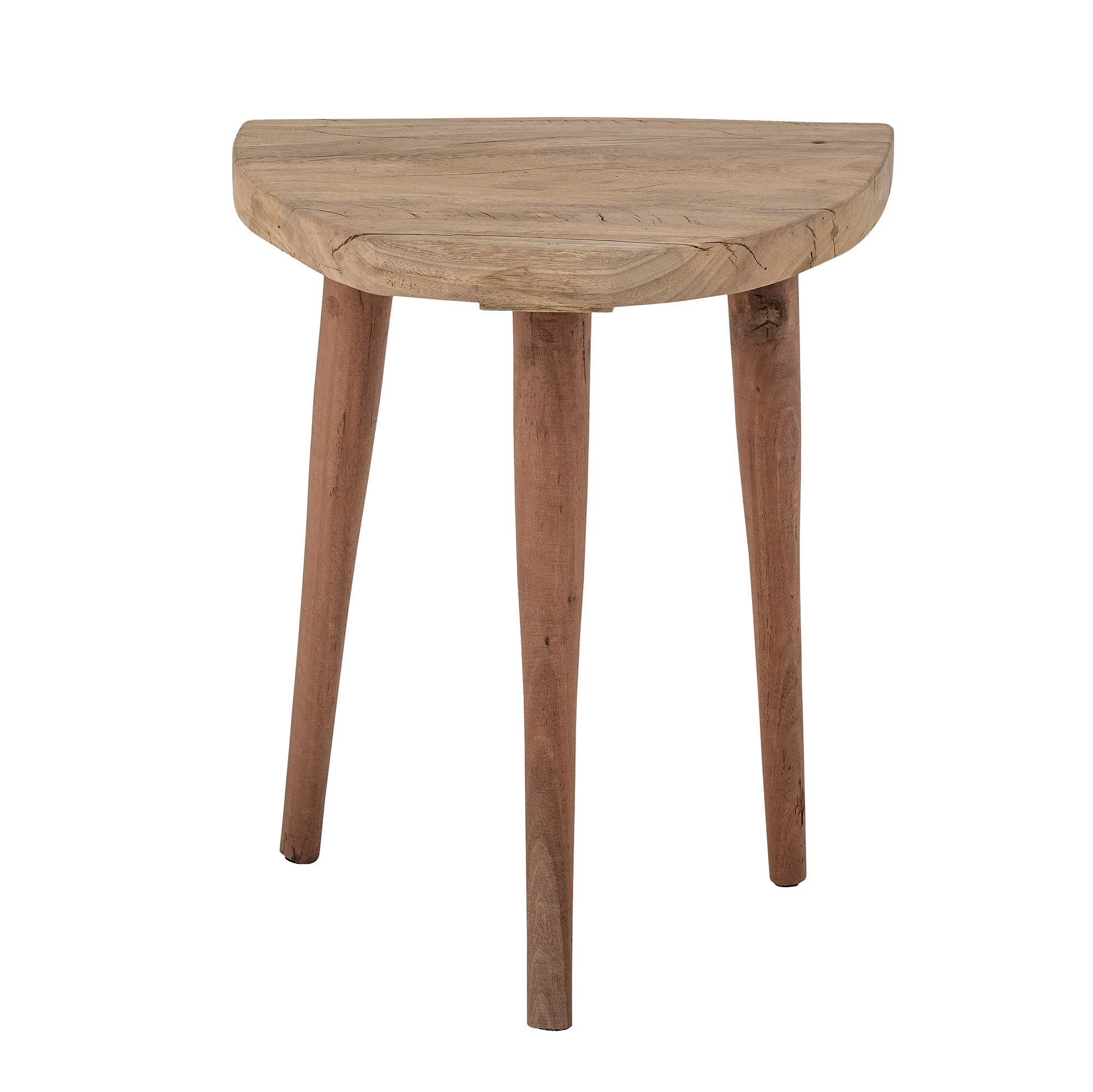 Creative Collection Table d'appoint Tudor, bois naturel récupéré