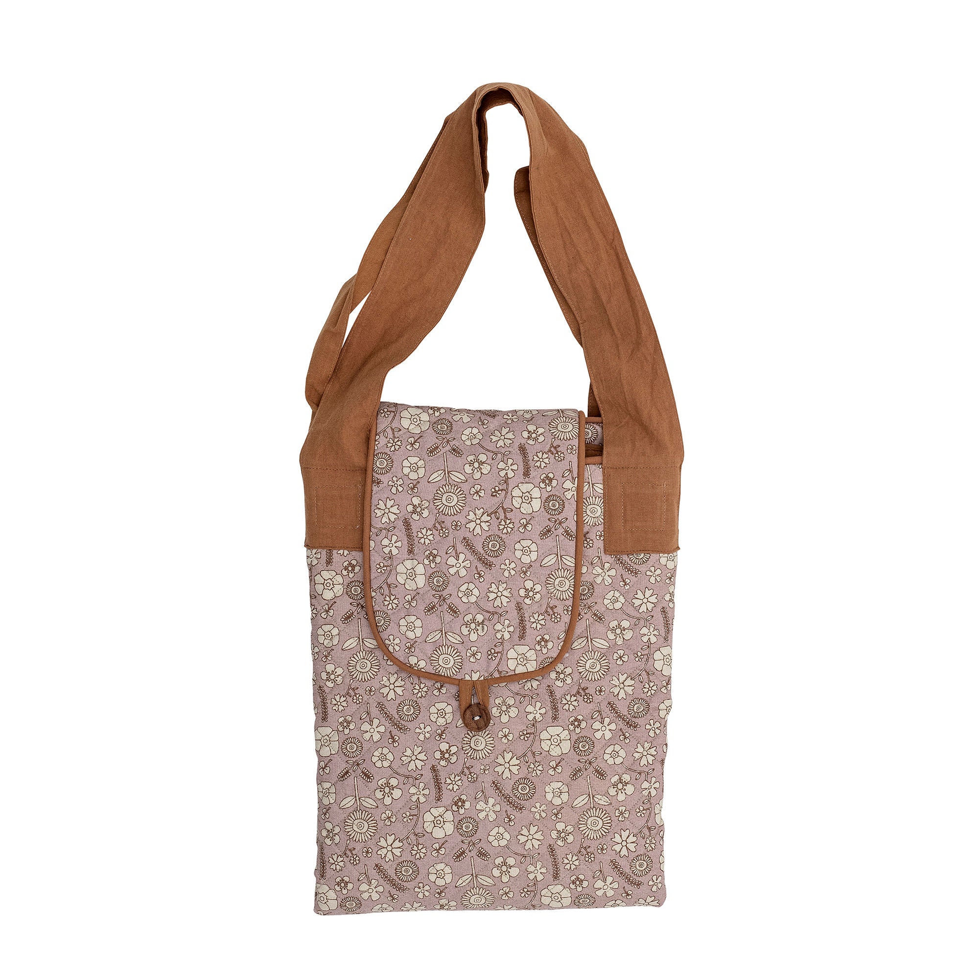 Bloomingville MINI Thanne Cambiador, Marrón, Algodón