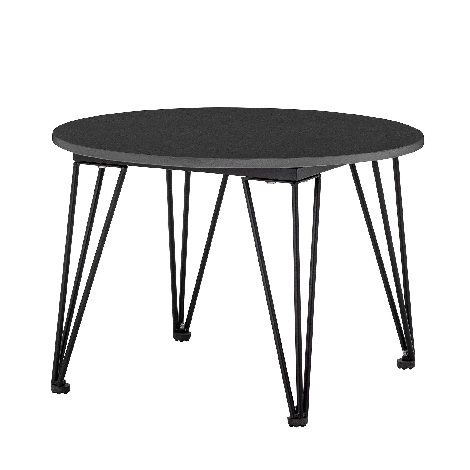 Bloomingville, table basse Mundo, noir, fibre de ciment