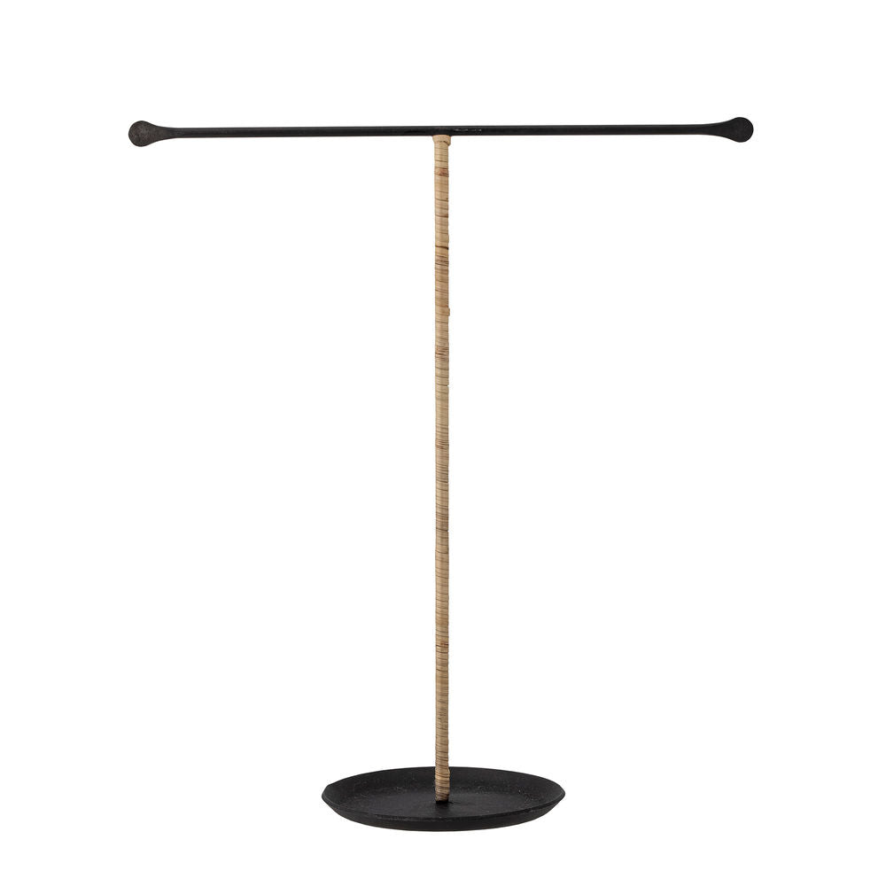 Bloomingville Kaluba-Soporte de joyería, negro, metal
