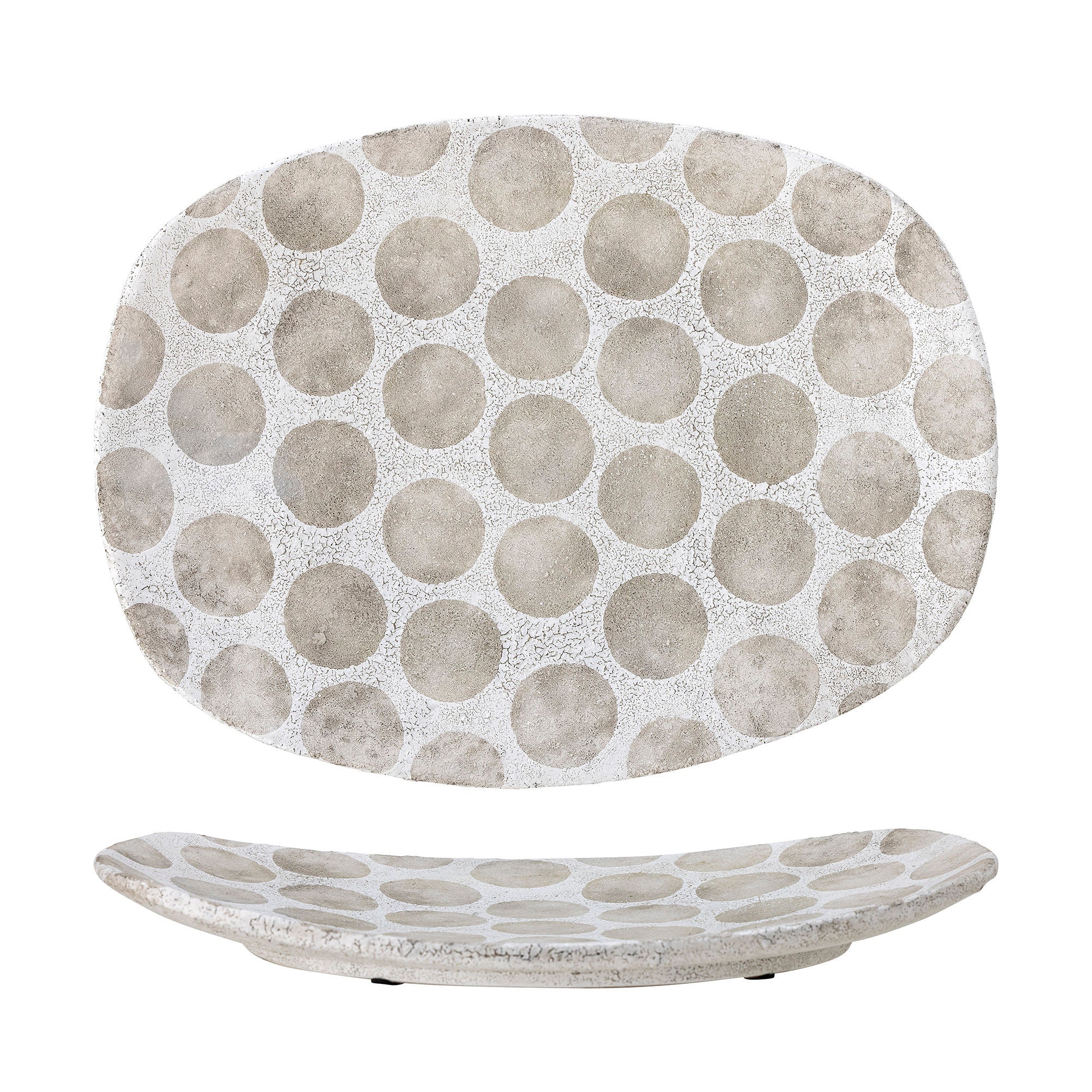 Bloomingville, Plateau Felan, Blanc, Terracotta