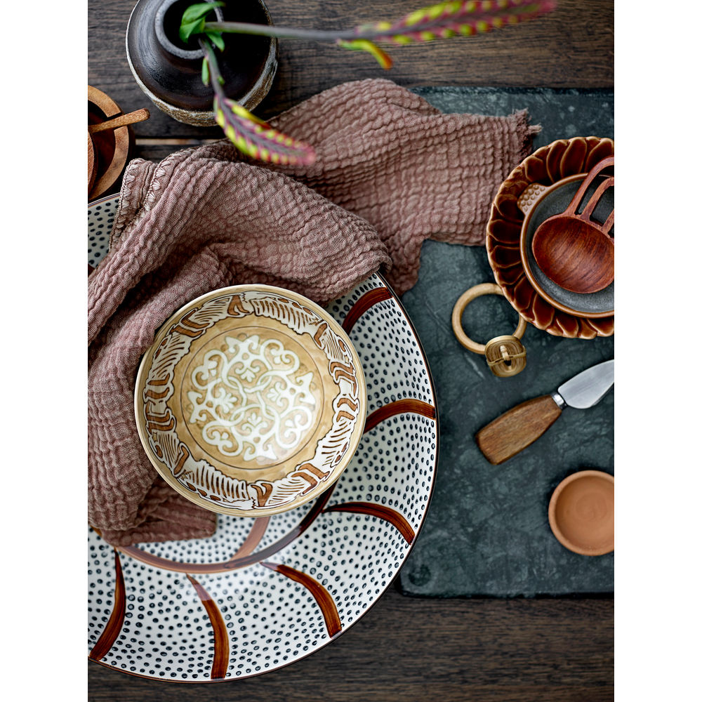 Blooming ville Crina Vaas, Braun, Steinzeug