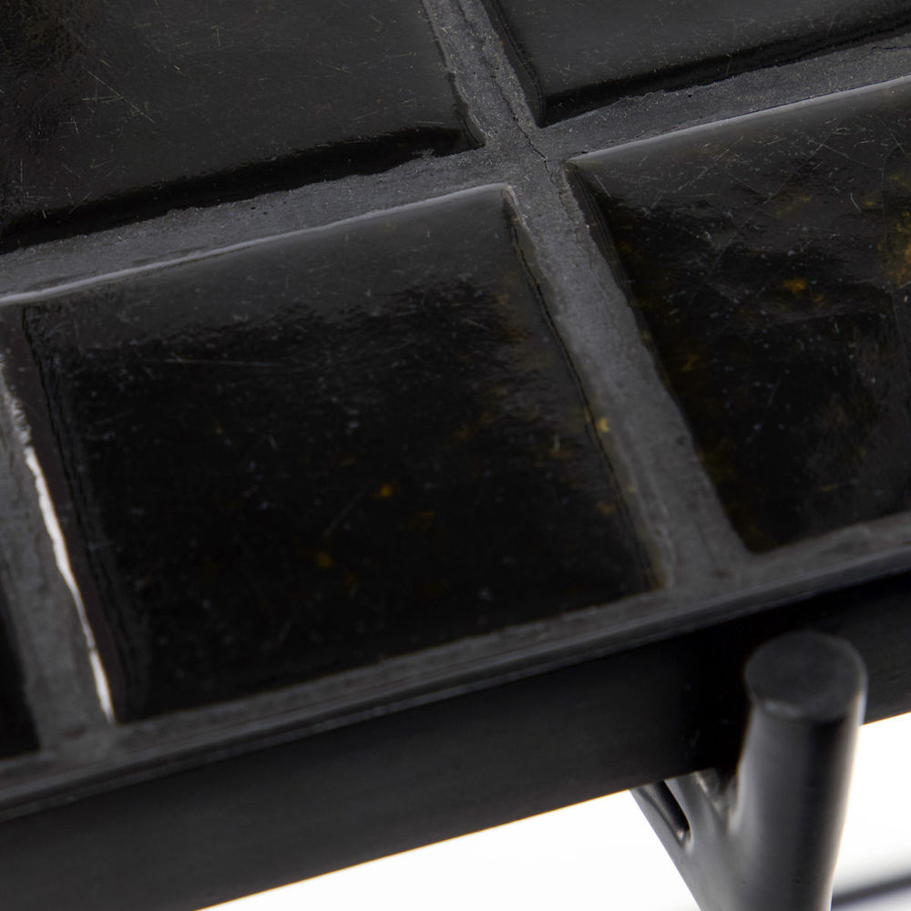 Hausarzt Beistell tisch, Kuna, Schwarz