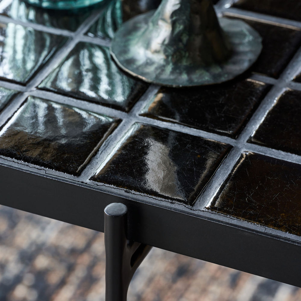 Hausarzt Beistell tisch, Kuna, Schwarz