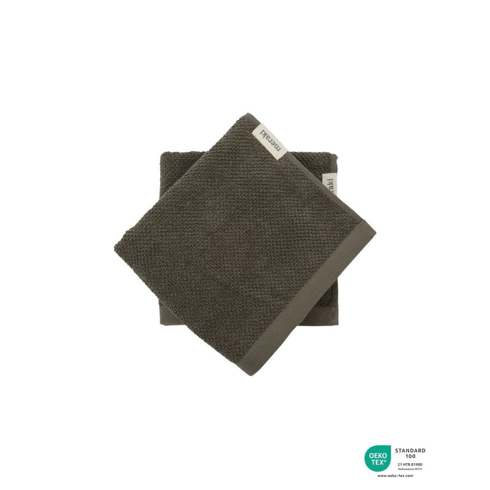 Meraki Handdoek, Solid, Leger