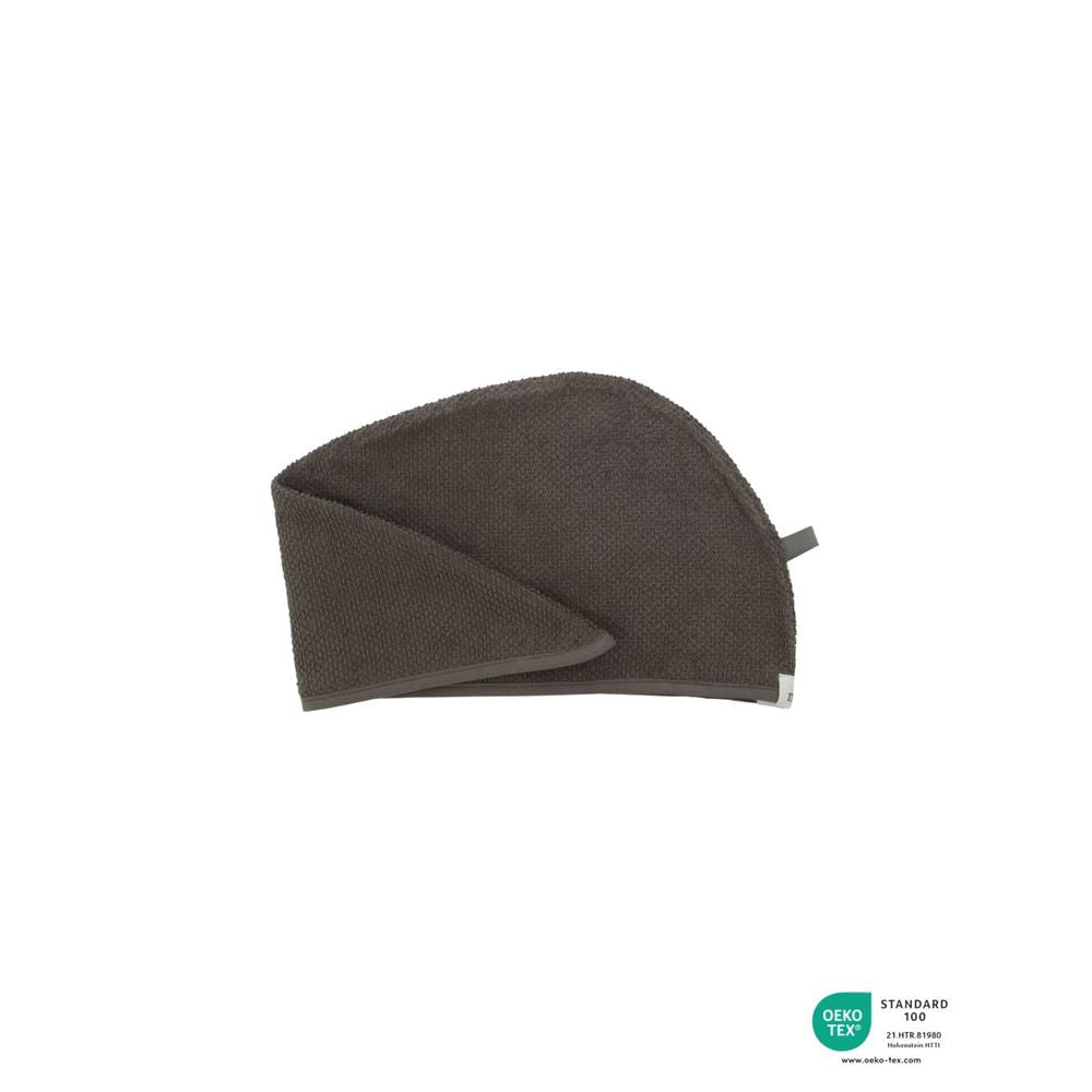 Meraki Haarhanddoek, Solid, Leger