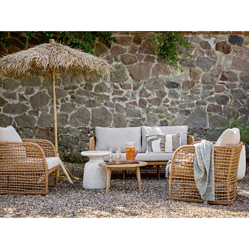 Bloomingville Noia Parasol, naturel, bamboe