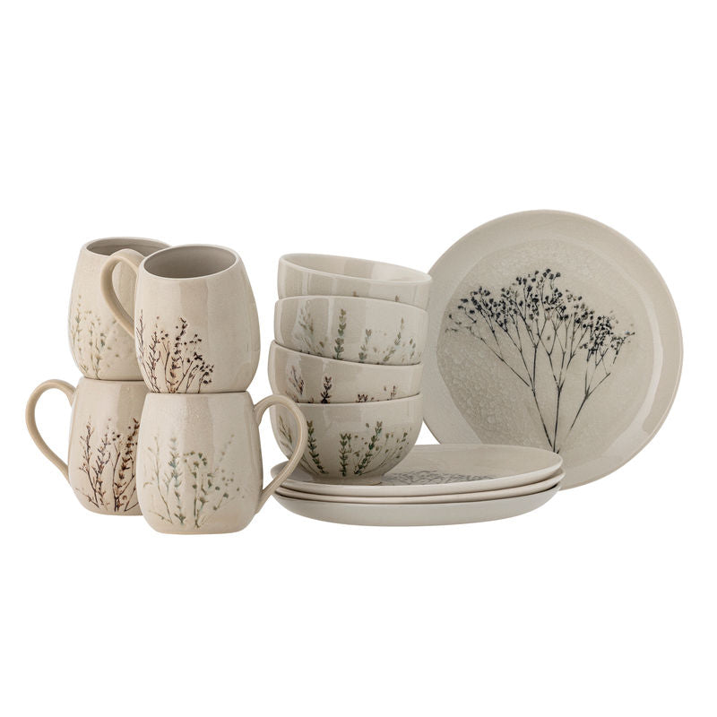 Bloomingville Bea ontbijt servies set