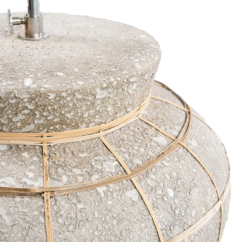 Bazar Bizar The Lipsi Table Lamp - Natural Concrete