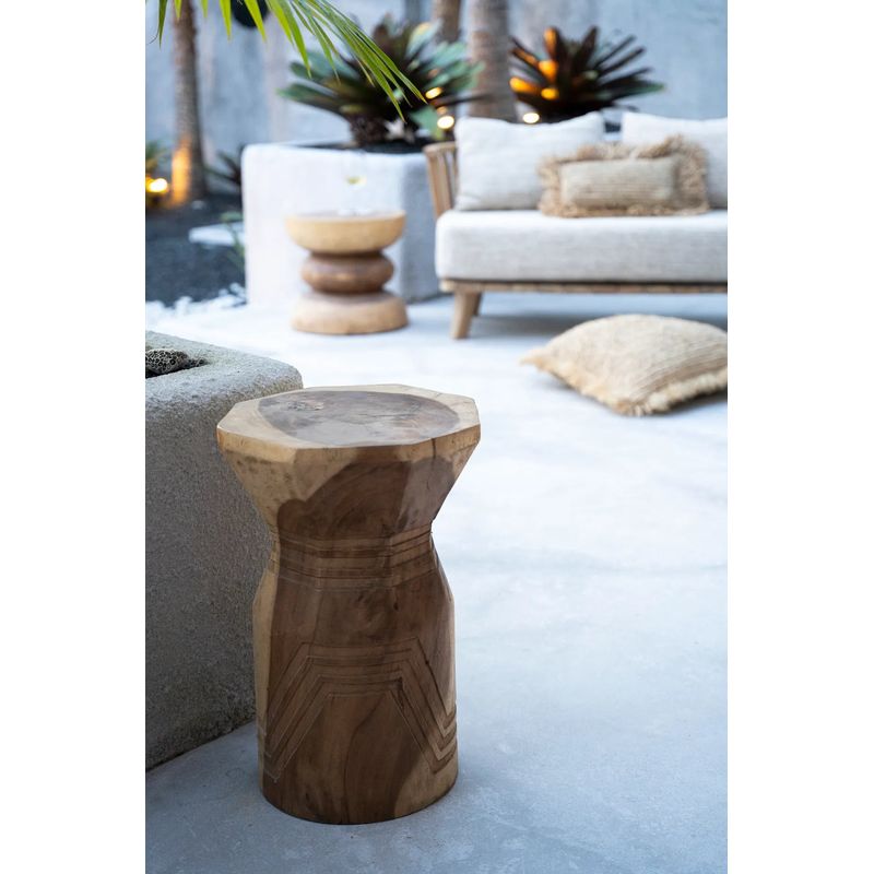 Bazarbizar-b2b The Bloom Stool-Natural