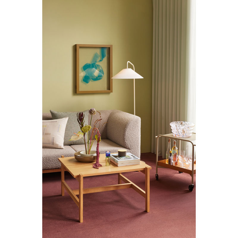 Hübsch Solid lampadaire, sable